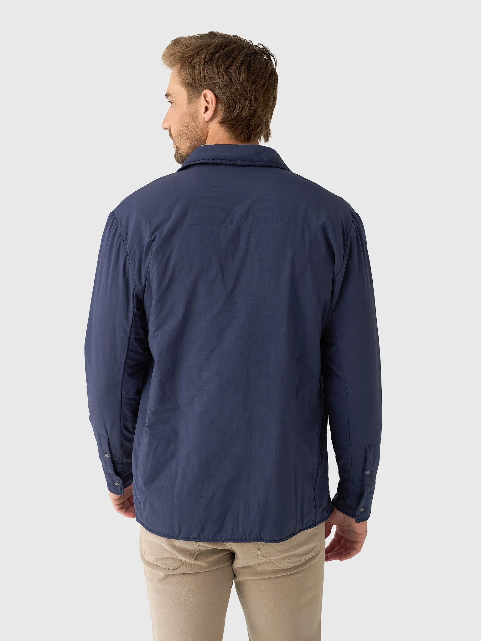 Johnnie-O Men's Denzel Featherweight Shacket sold by Saint Bernard product image thumbnail 4