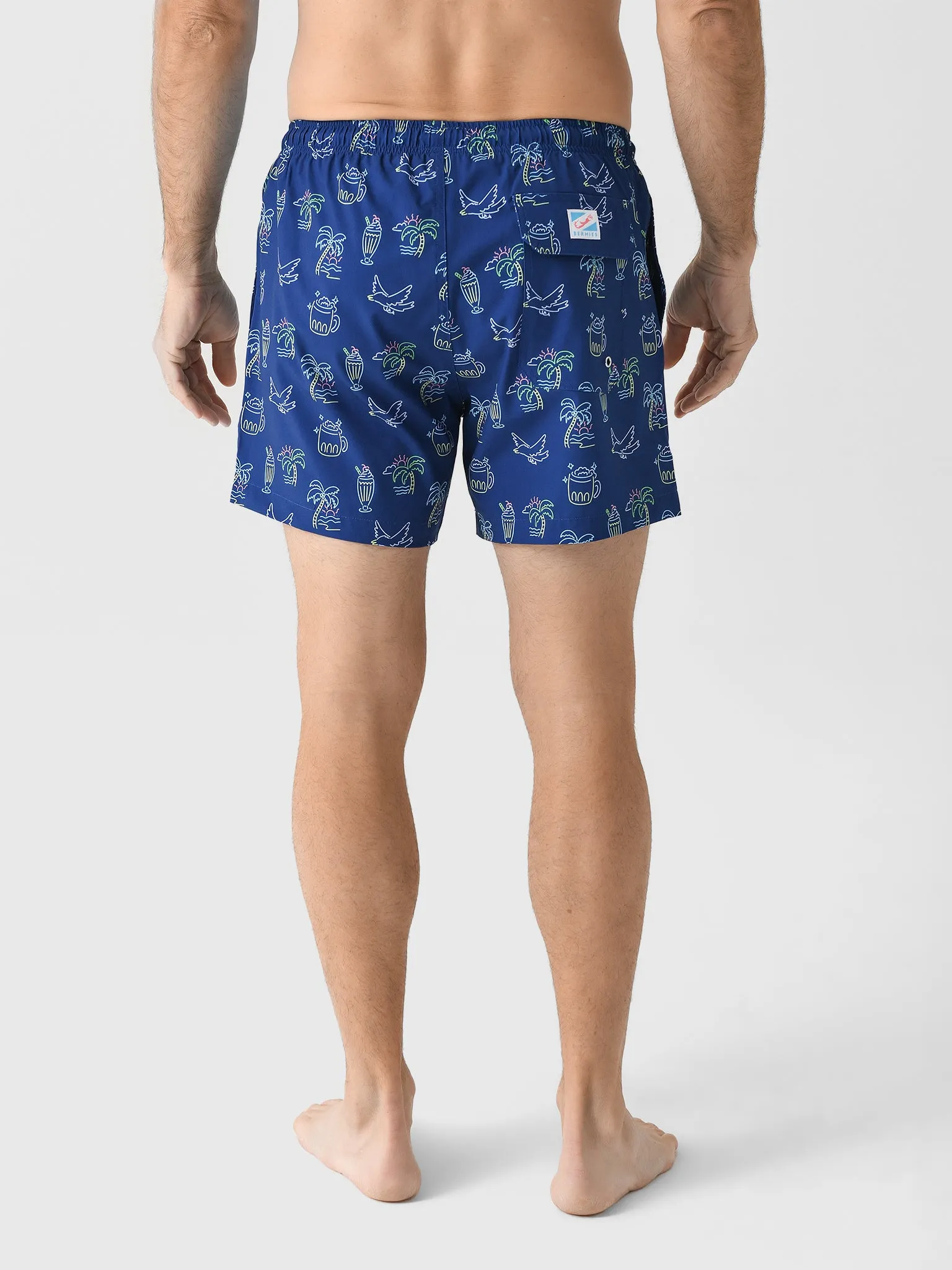 Bermies Men's Copacabana Swim Trunk sold by Saint Bernard product image thumbnail 4