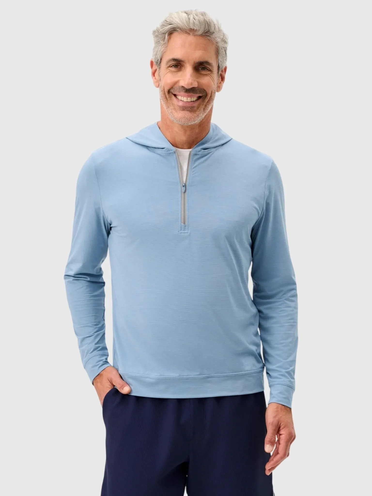 Johnnie-O Men's Bixler Performance Quarter-Zip Pullover sold by Saint Bernard