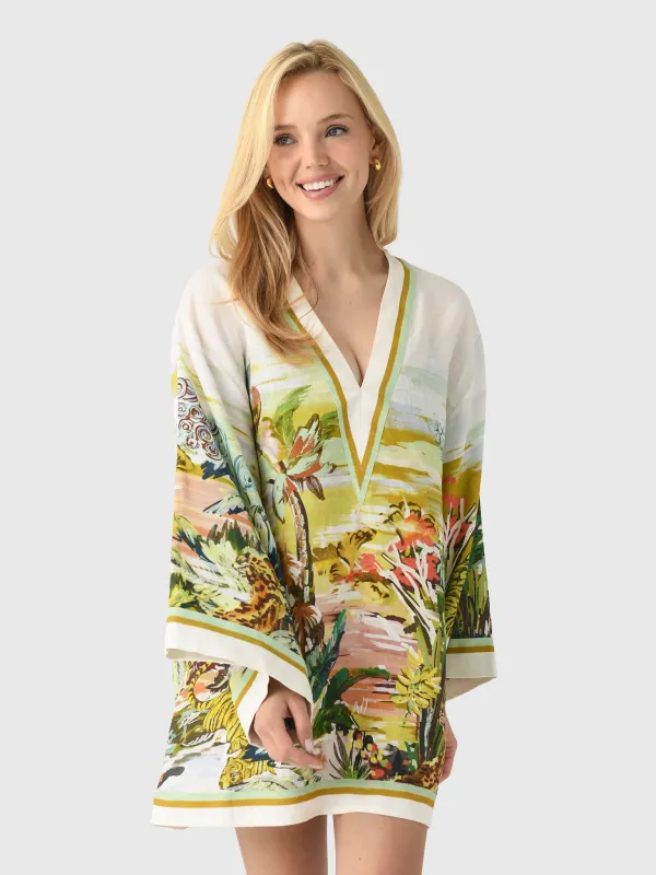 Alemais Women's Jungle Boogie Mini Dress sold by Saint Bernard