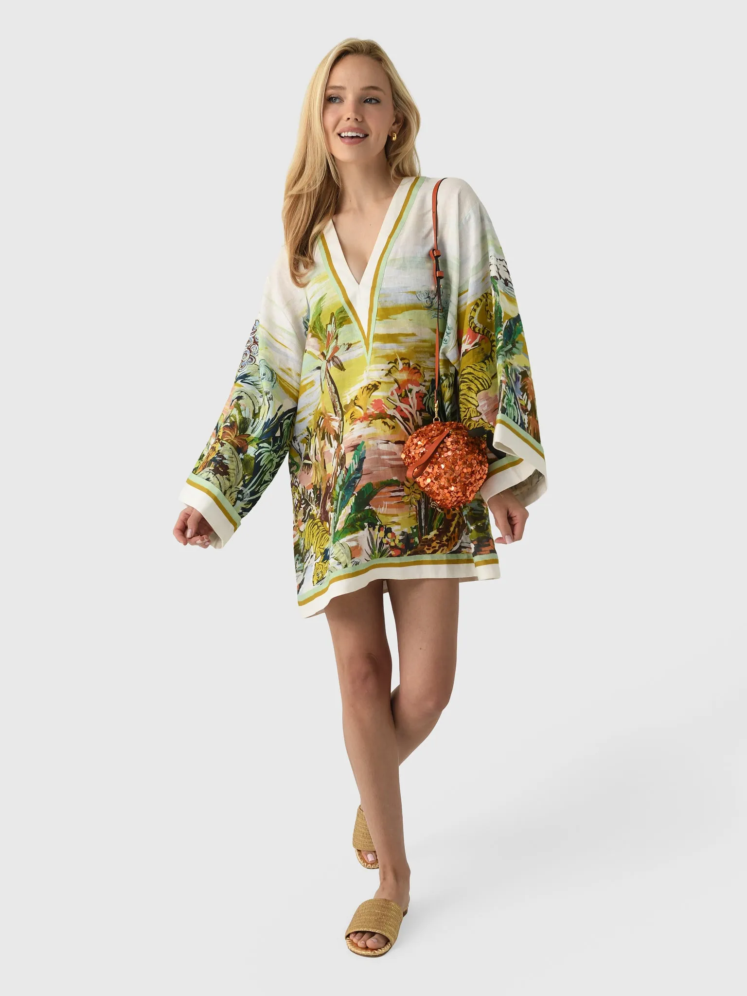 Alemais Women's Jungle Boogie Mini Dress sold by Saint Bernard product image thumbnail 2