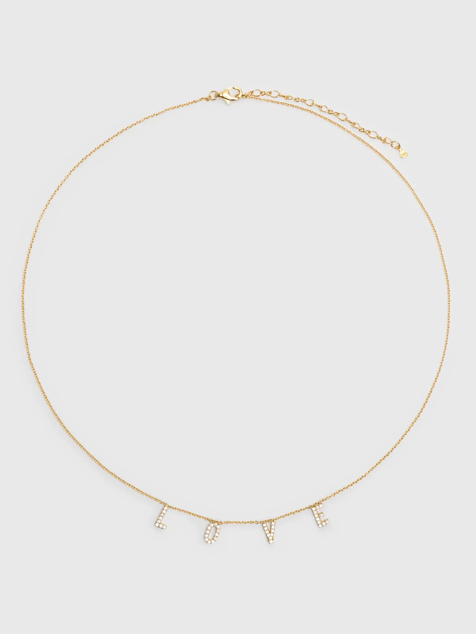 TAI Pavé Love Necklace sold by Saint Bernard product image thumbnail 2