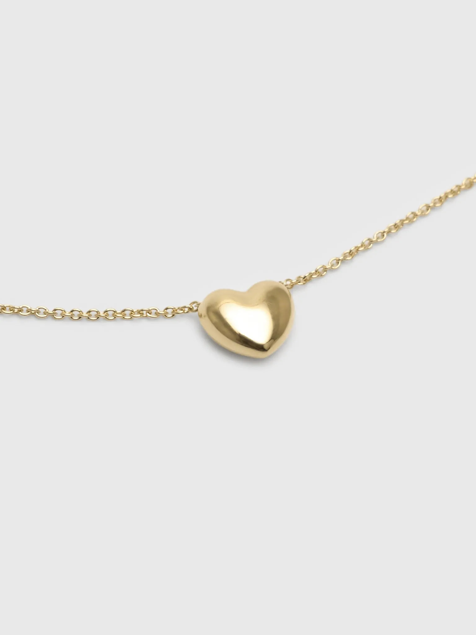 TAI Puffed Heart Necklace sold by Saint Bernard