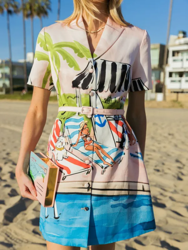 Leo Lin Women's Brigitte Mini Dress sold by Saint Bernard