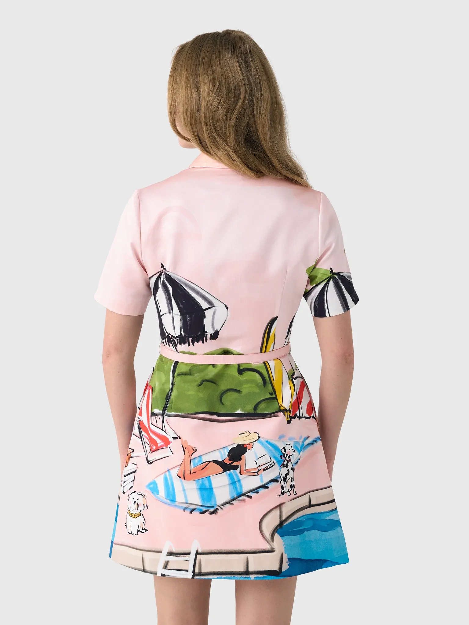 Leo Lin Women's Brigitte Mini Dress sold by Saint Bernard product image thumbnail 5