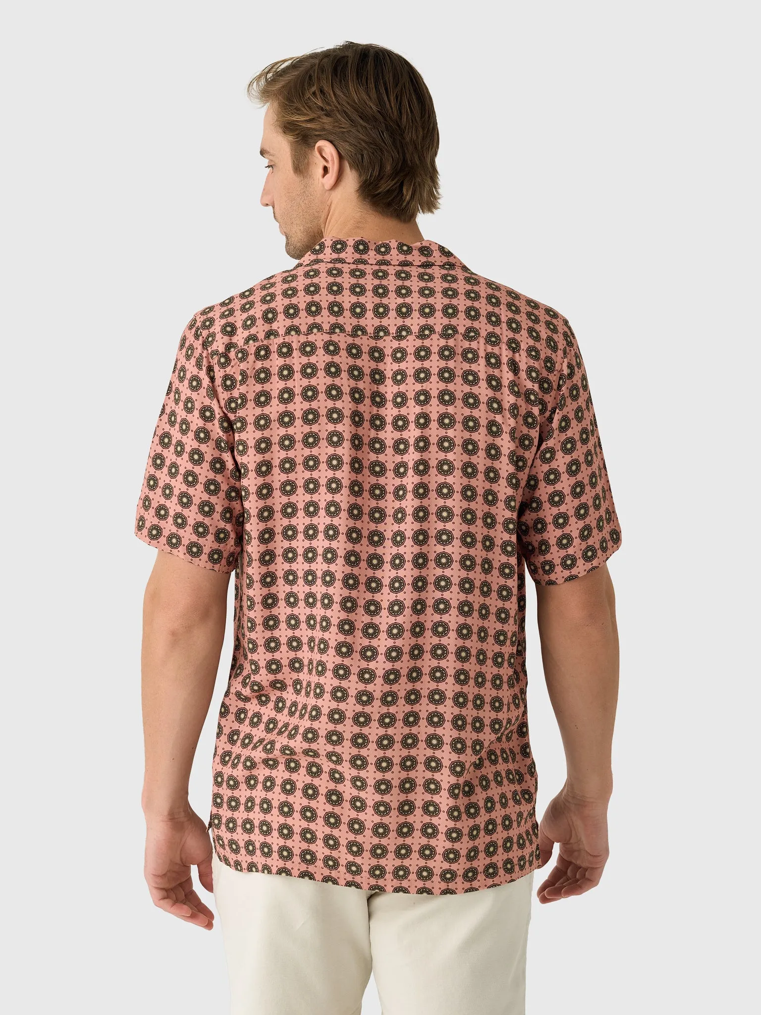 OAS Men's Blush Lumo Viscose Shirt sold by Saint Bernard product image thumbnail 4
