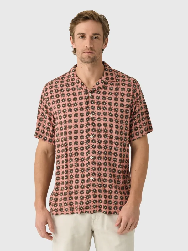 OAS Men's Blush Lumo Viscose Shirt sold by Saint Bernard