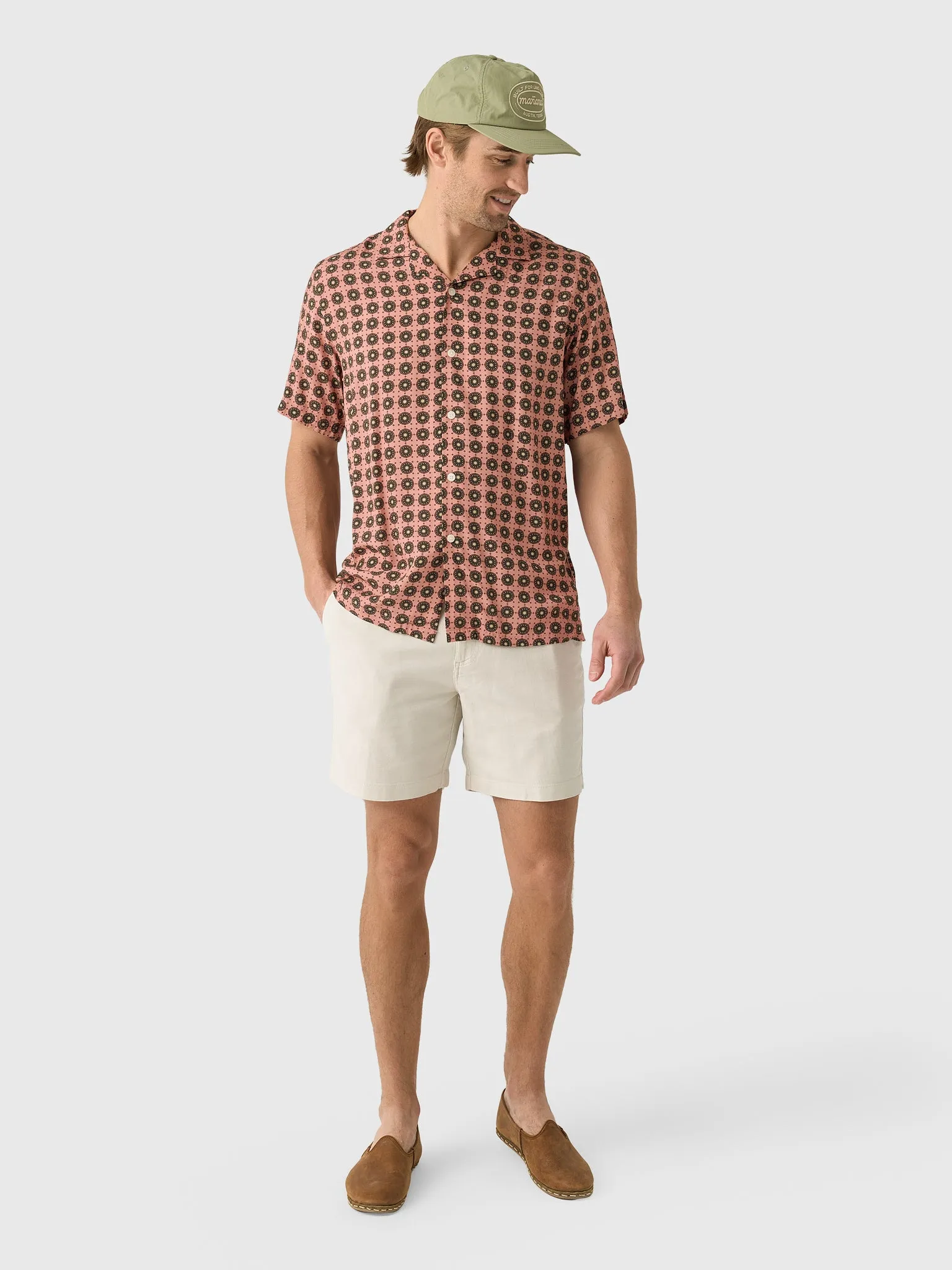 OAS Men's Blush Lumo Viscose Shirt sold by Saint Bernard product image thumbnail 2