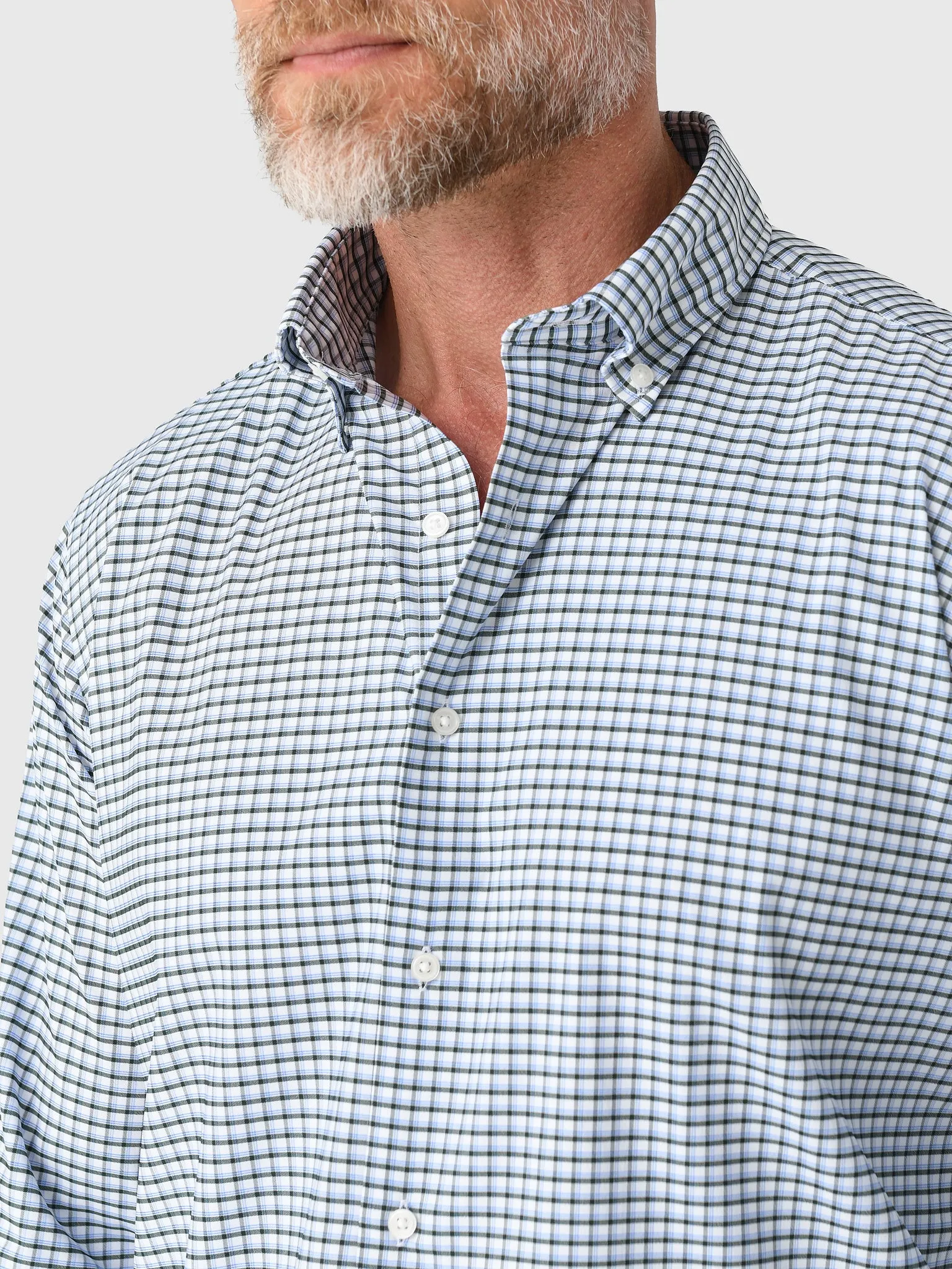 Peter Millar Crown Men's Cashiers Performance Twill Sport Shirt sold by Saint Bernard product image thumbnail 2