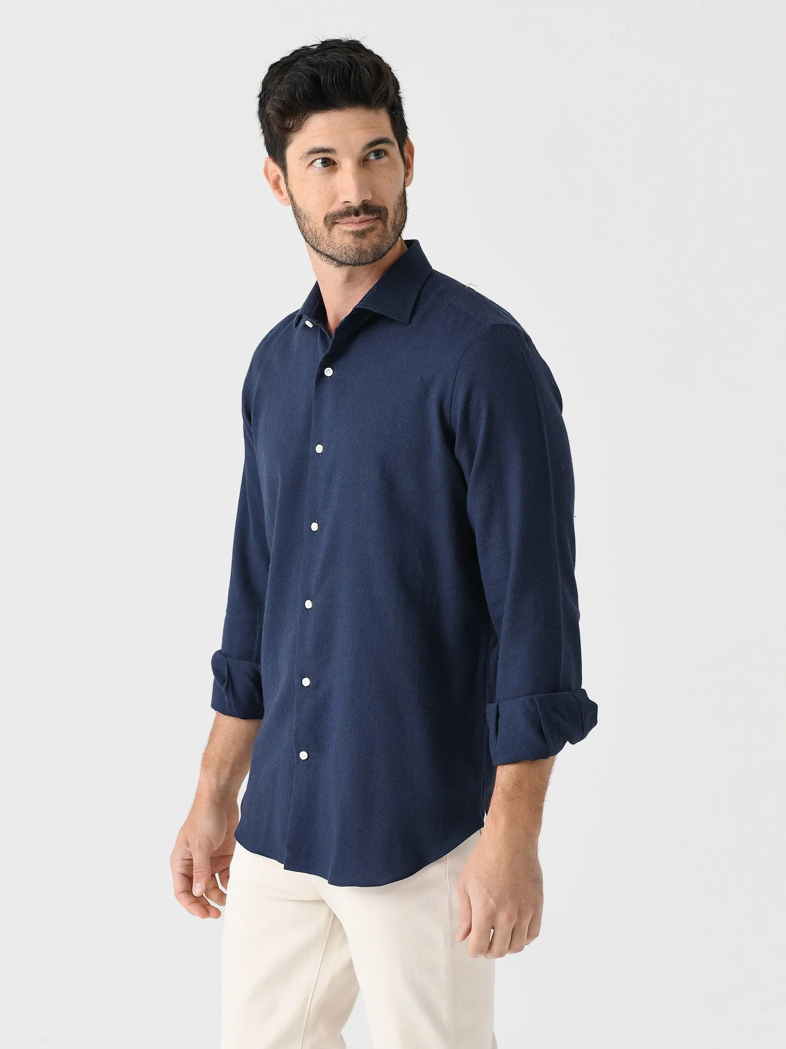 Maria Santangelo Men's Woven Shirt sold by Saint Bernard product image thumbnail 3