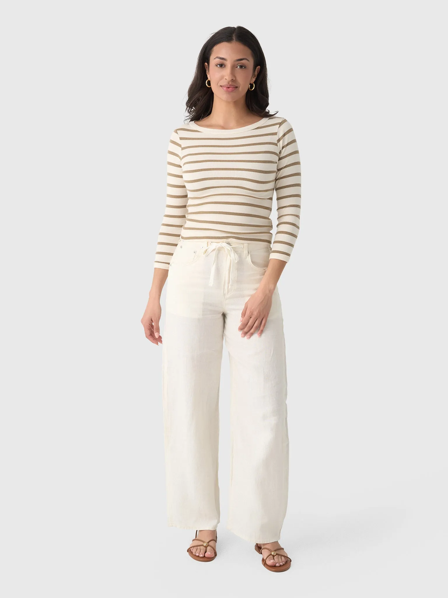 Citizens Of Humanity Women's Boat Neck Slim Tee sold by Saint Bernard product image thumbnail 2