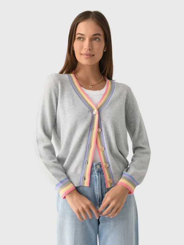 Jumper 1234 Women's Rainbow Cardigan sold by Saint Bernard