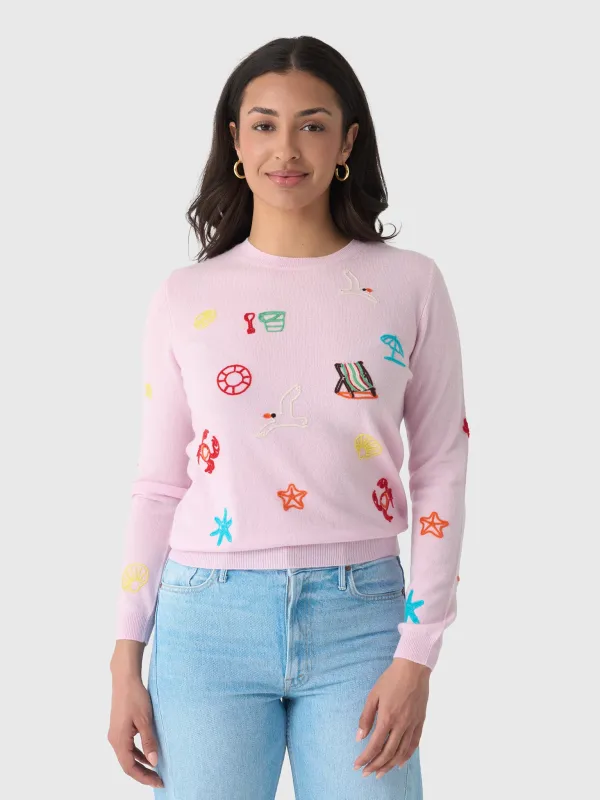 Jumper 1234 Women's Seaside Tribute Crew Sweater made by Jumper 1234