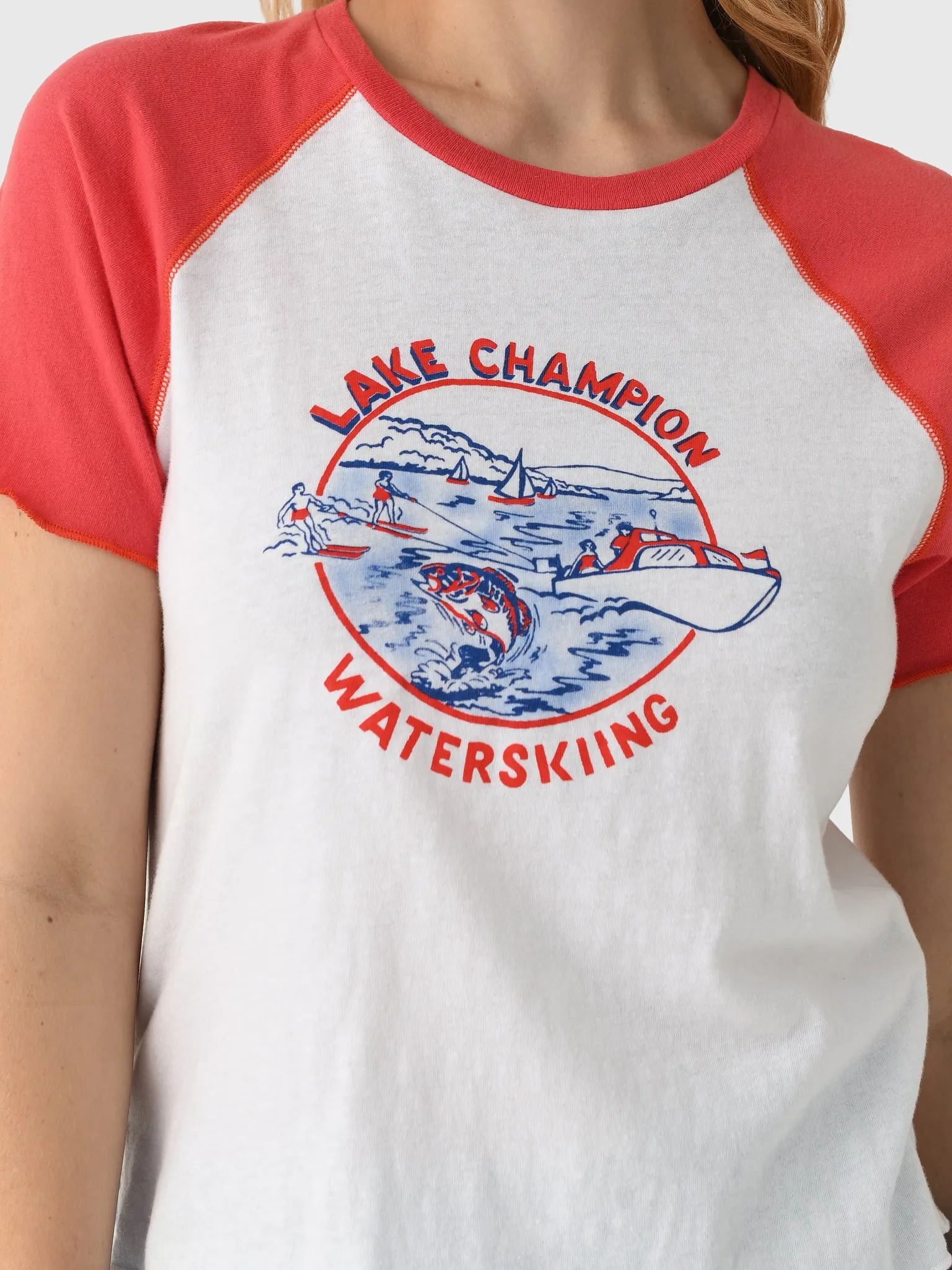 Mother Women's The Short Sleeve Sporty Concert Tee sold by Saint Bernard product image thumbnail 5