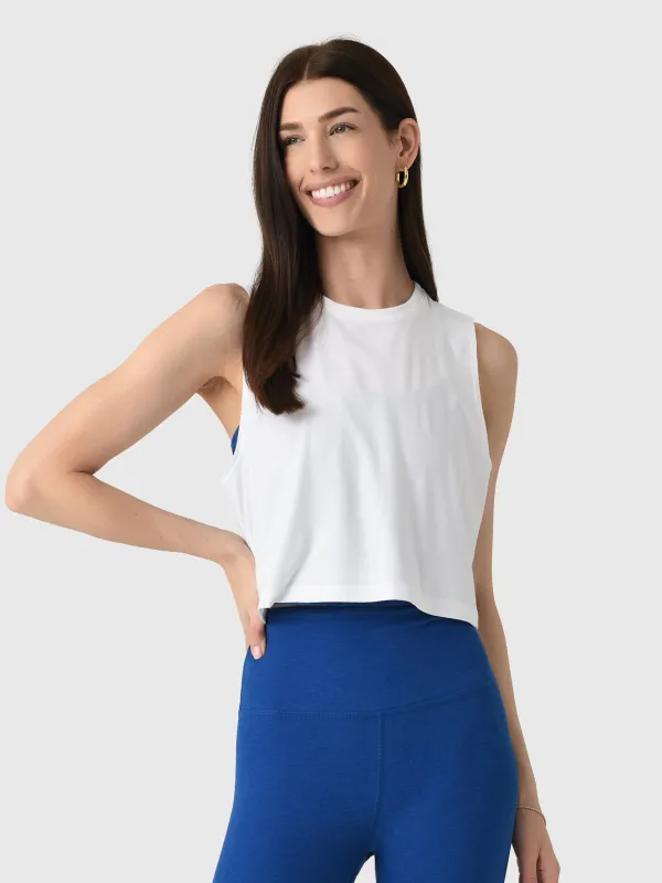 Beyond Yoga Women's Featherweight Minimal Cropped Tank sold by Saint Bernard