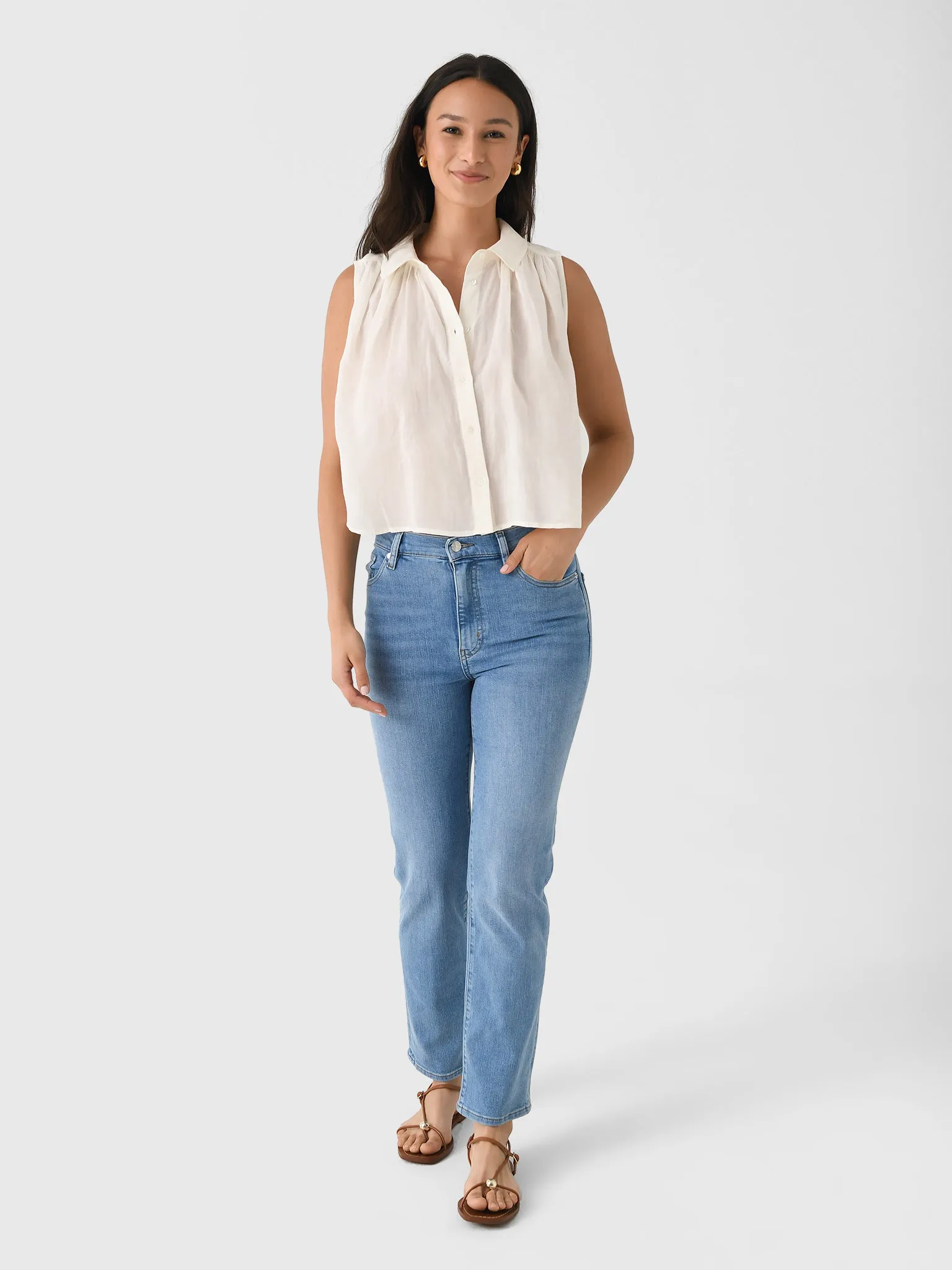 Frame Women's Le Sleek Straight Jean sold by Saint Bernard product image thumbnail 2