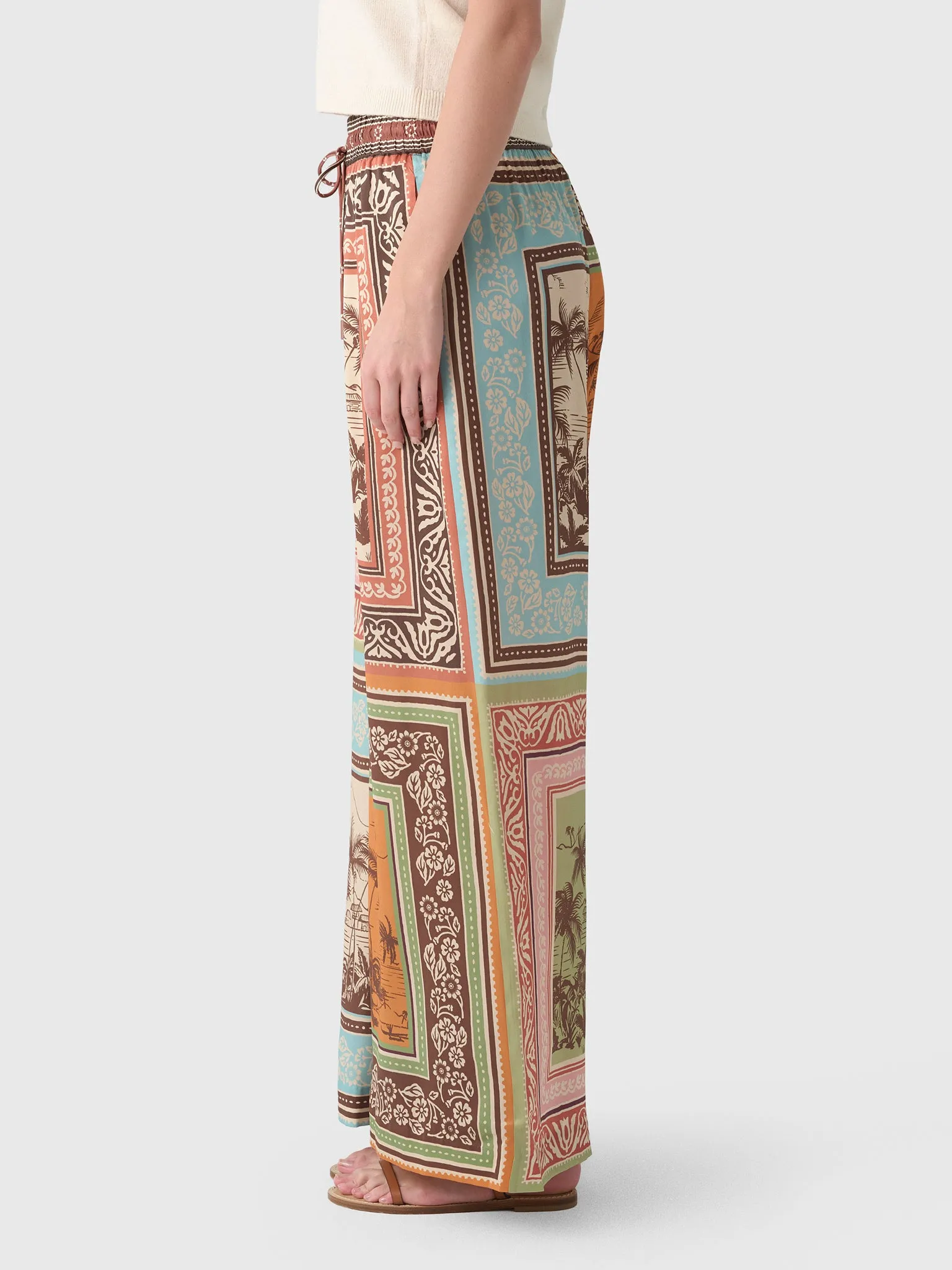 Alemais Women's Alberta Silk Pant sold by Saint Bernard product image thumbnail 3