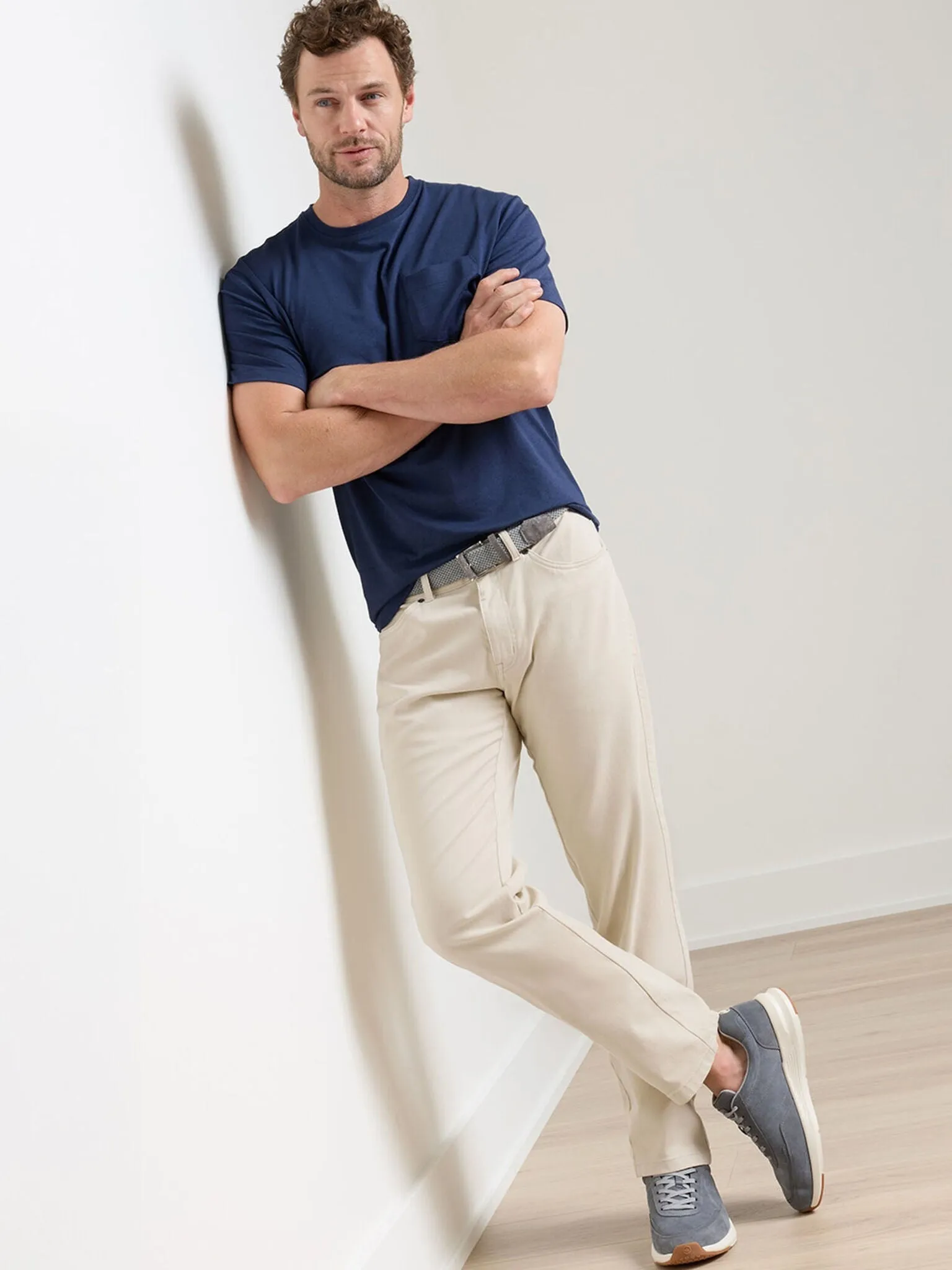 Peter Millar Crown Men's Cotton Canvas Five-Pocket Pant sold by Saint Bernard product image thumbnail 2