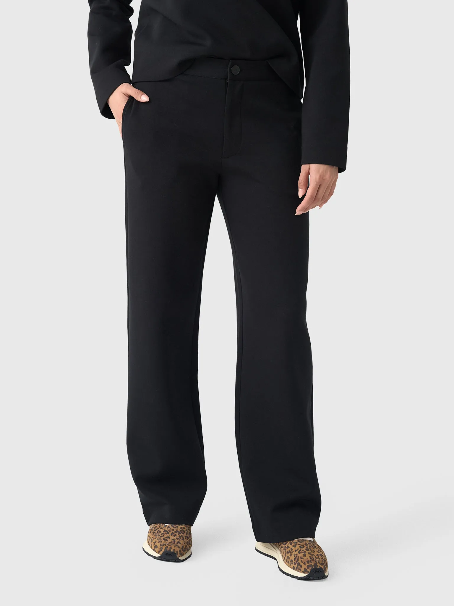 Vince Women's Cotton-Blend Trouser sold by Saint Bernard