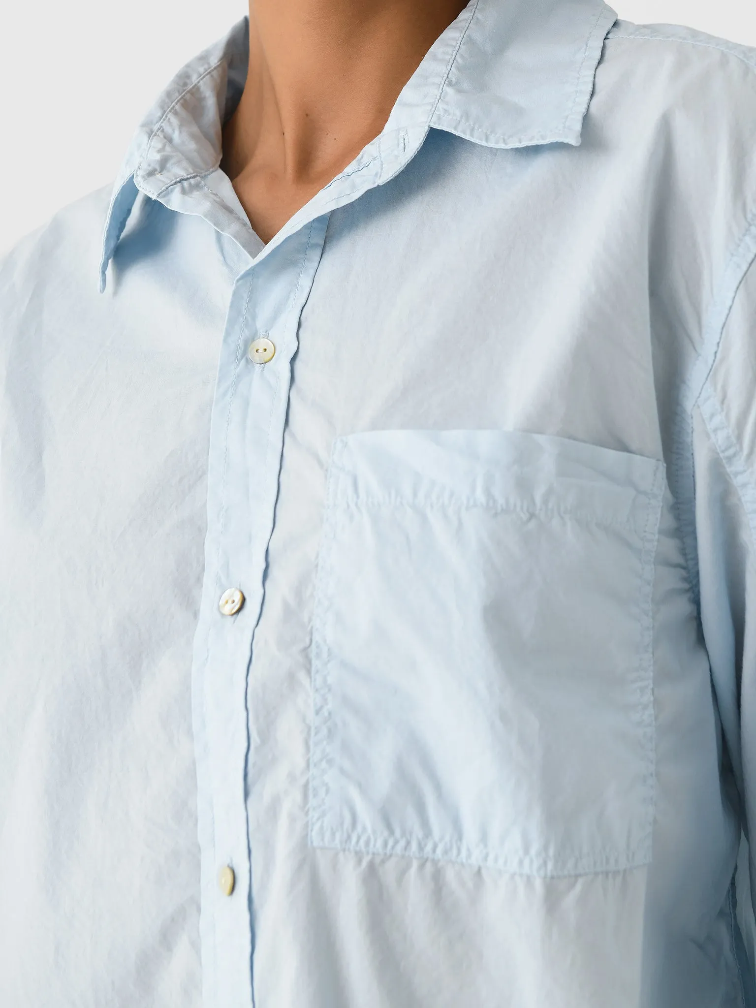 AMO Women's Ruth Crop Shirt sold by Saint Bernard product image thumbnail 5