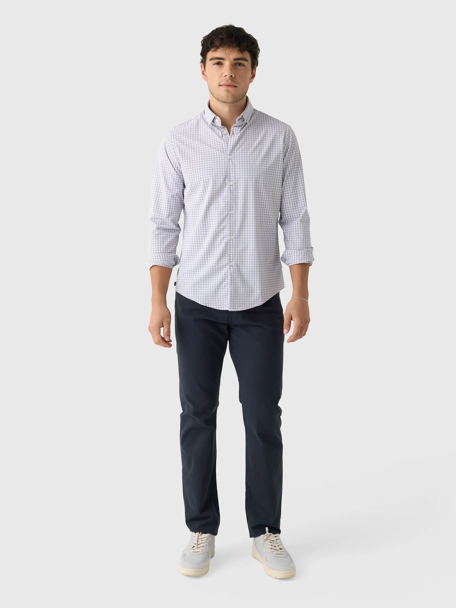 Mizzen+Main Men's Trim Leeward No Tuck Dress Shirt sold by Saint Bernard product image thumbnail 2