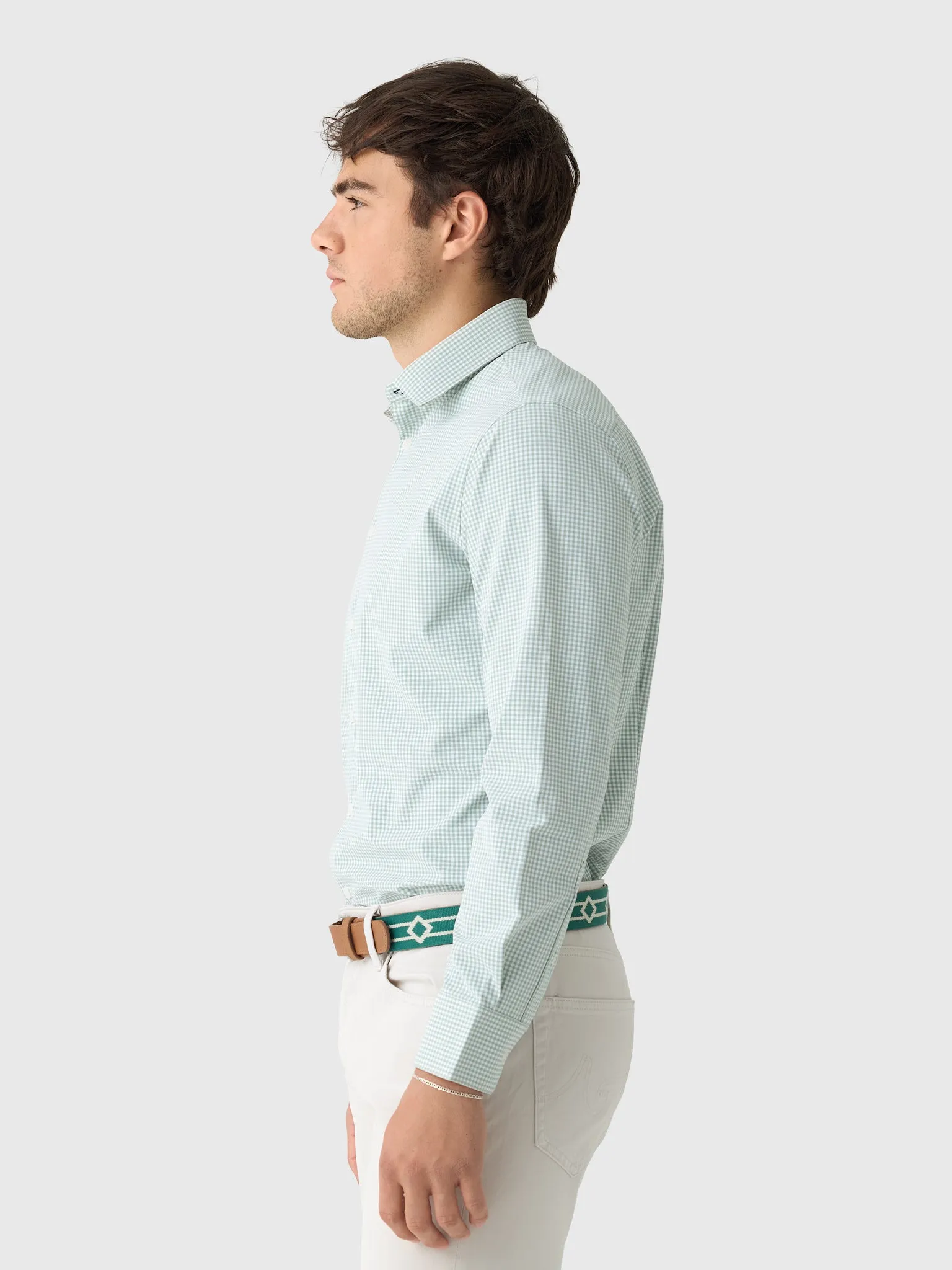 Mizzen+Main Men's Trim Leeward Dress Shirt sold by Saint Bernard product image thumbnail 3