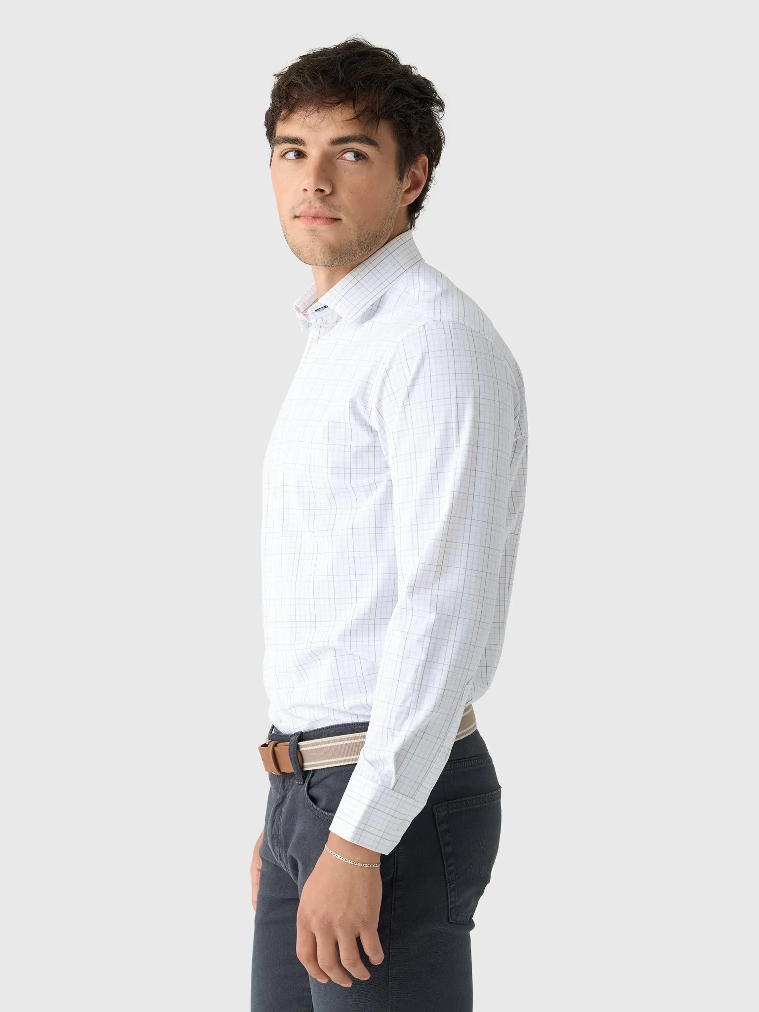 Mizzen+Main Men's Trim Leeward Dress Shirt sold by Saint Bernard product image thumbnail 3