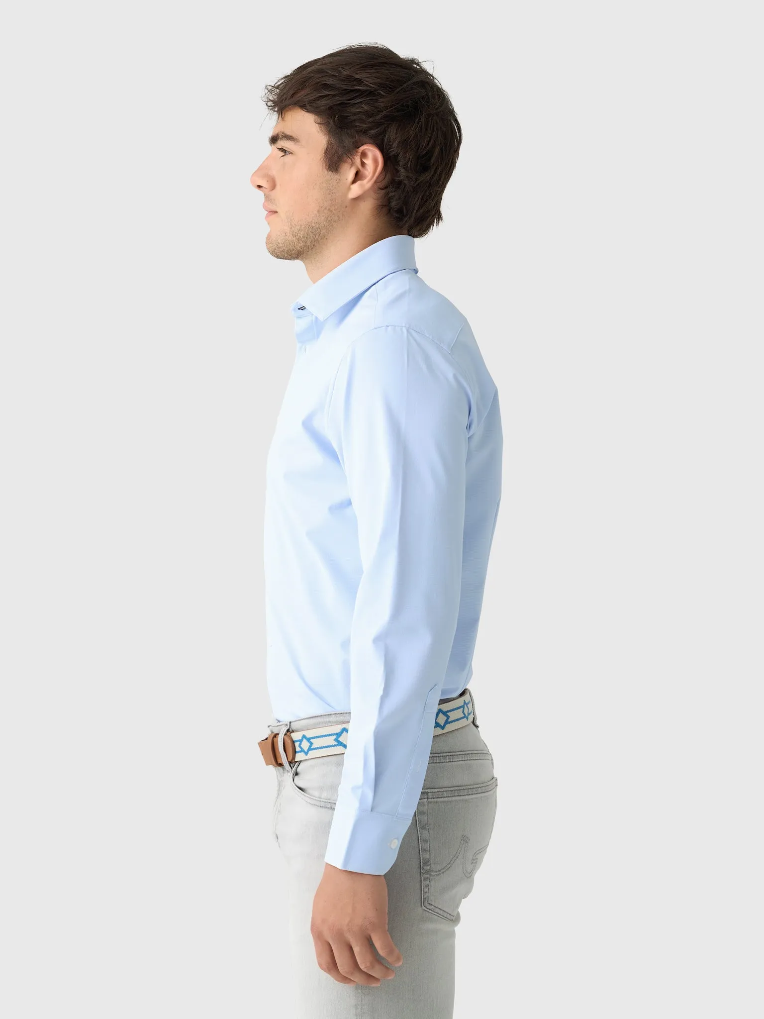 Mizzen+Main Men's Trim Leeward Dress Shirt sold by Saint Bernard product image thumbnail 3