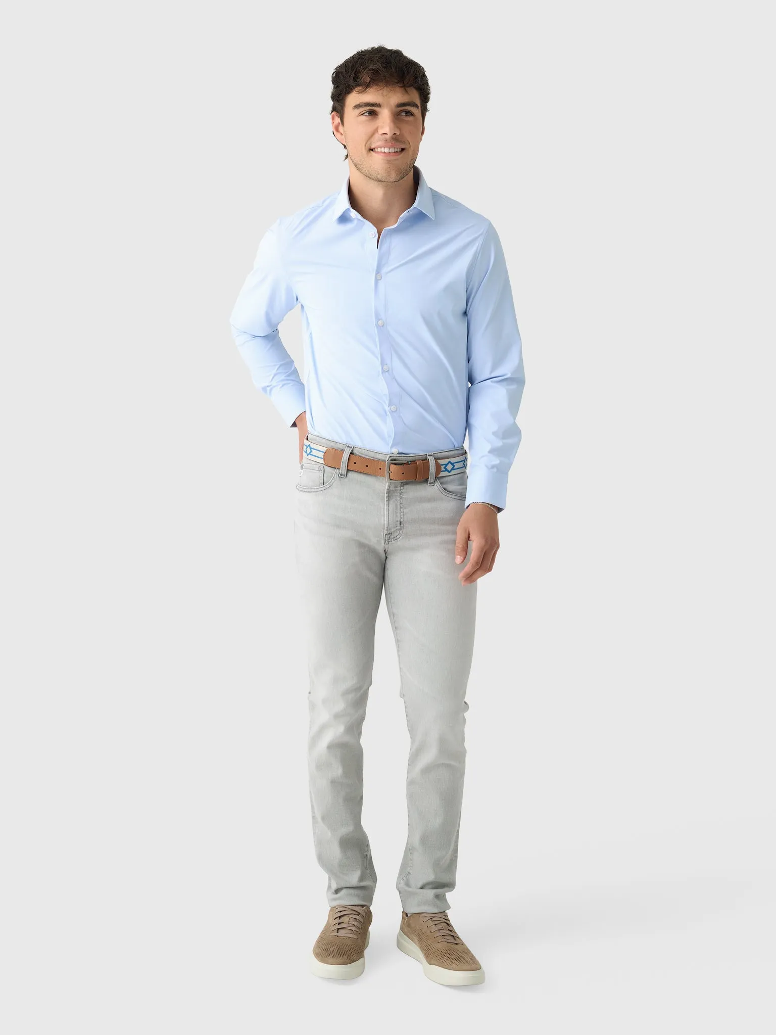 Mizzen+Main Men's Trim Leeward Dress Shirt sold by Saint Bernard product image thumbnail 2