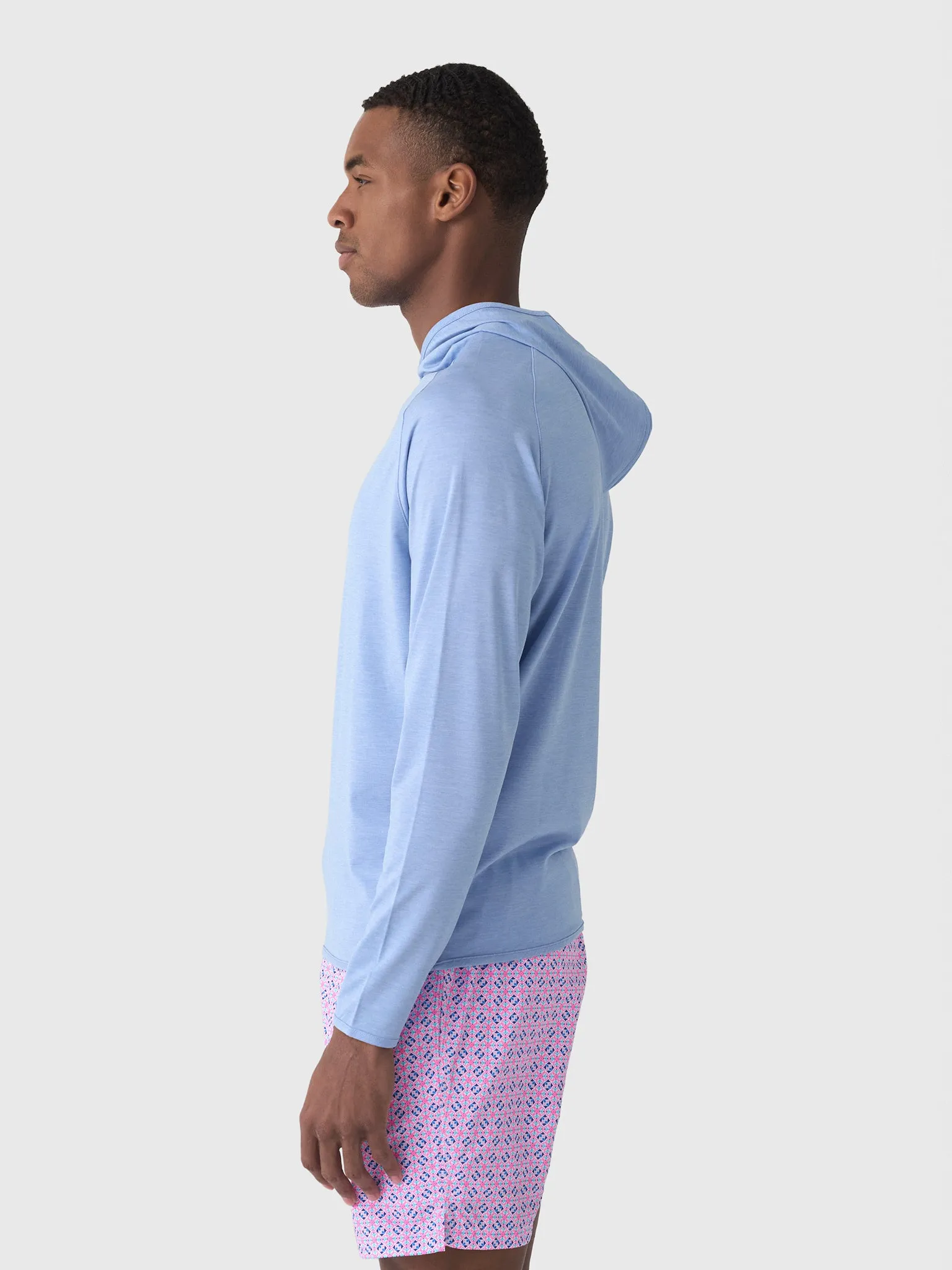 Peter Millar Crown Crafted Men's Stealth Performance Hoodie sold by Saint Bernard product image thumbnail 3