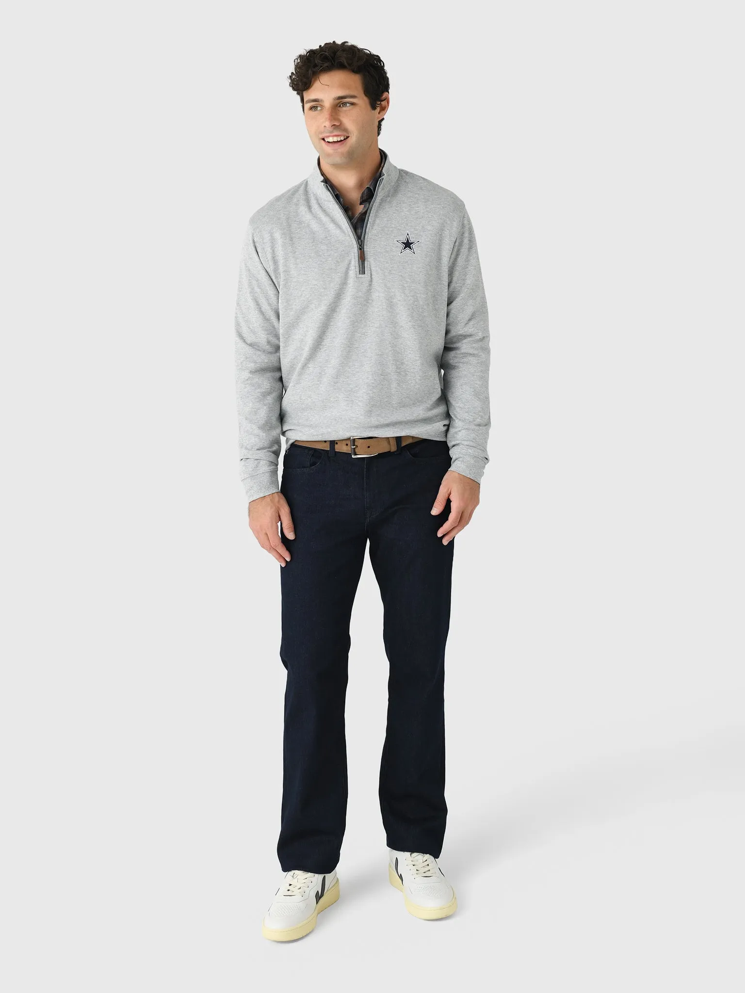 Johnnie-O Men's Dallas Cowboys Sully Quarter-Zip Pullover sold by Saint Bernard product image thumbnail 2