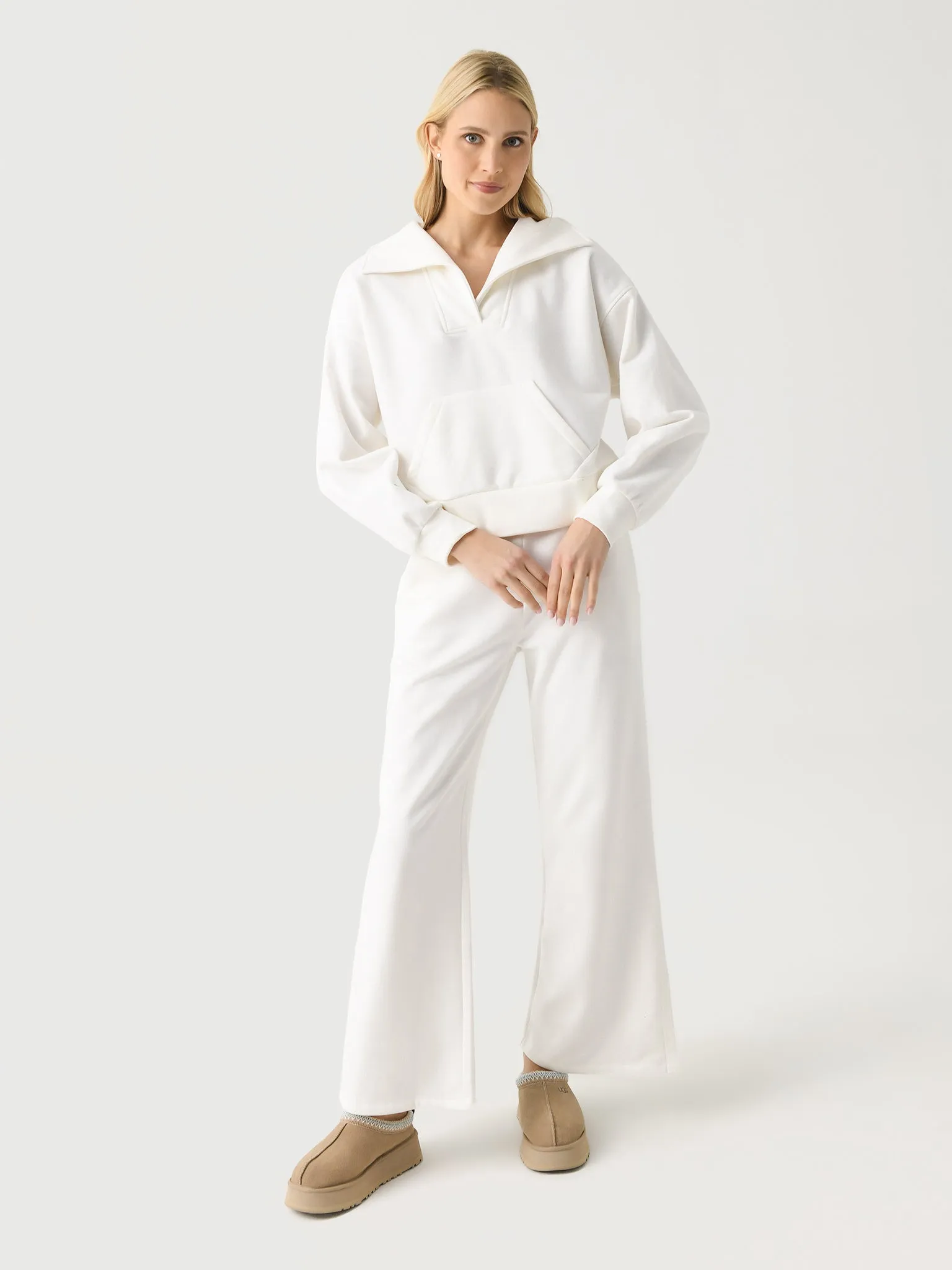 Beyond Yoga Women's Open Ended Mid Rise Wide Leg Pant sold by Saint Bernard product image thumbnail 2