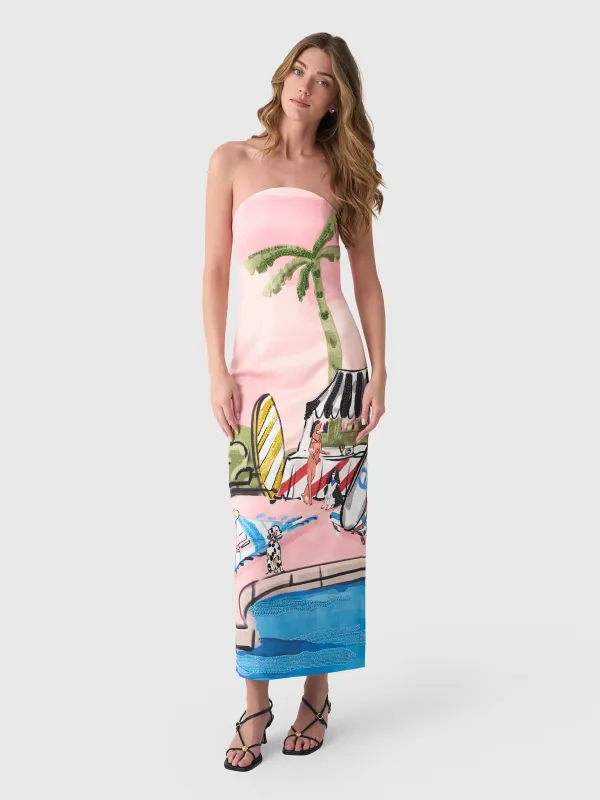 Leo Lin Women's Ava Bustier Maxi Dress made by LEO LIN