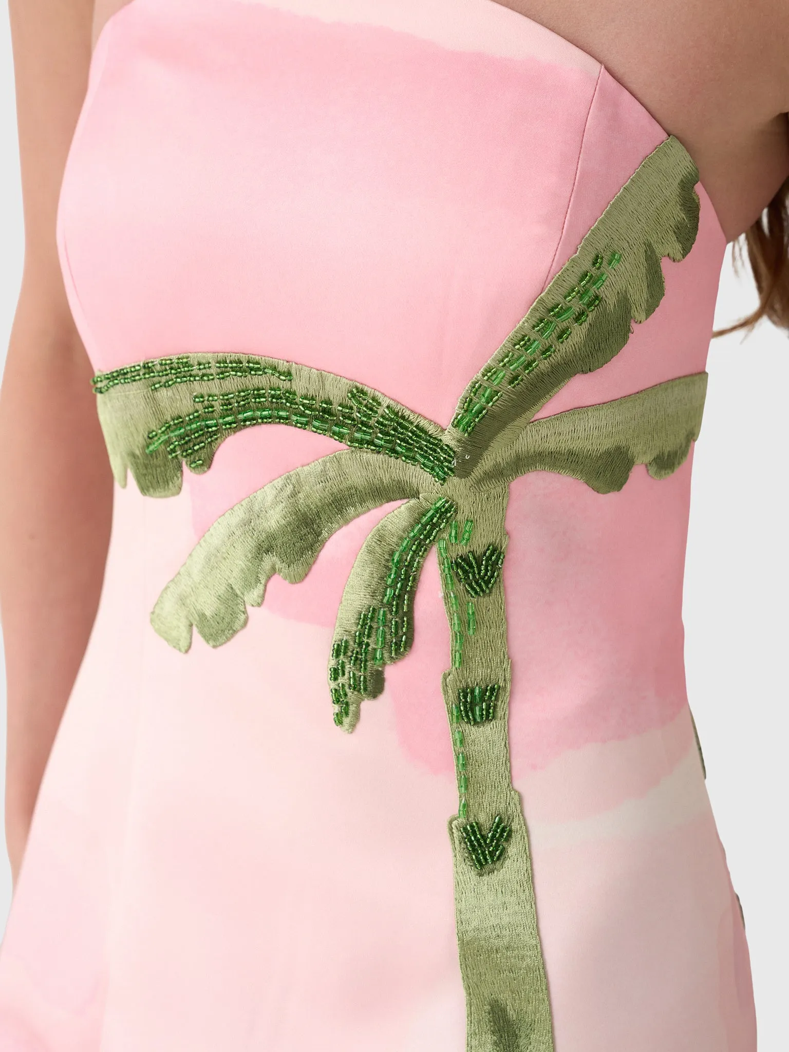 Leo Lin Women's Ava Bustier Maxi Dress sold by Saint Bernard product image thumbnail 4