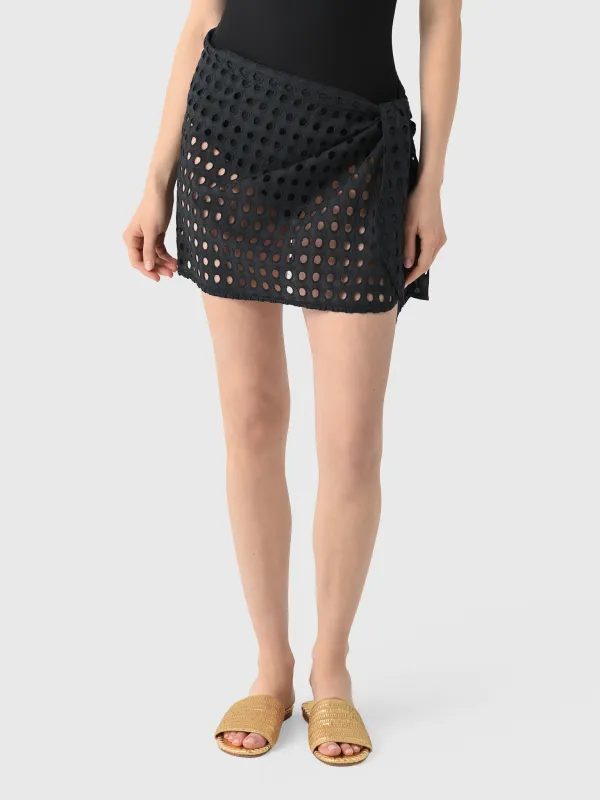 Solid & Striped Women's Eyelet Mini Pareo made by SOLID & STRIPED