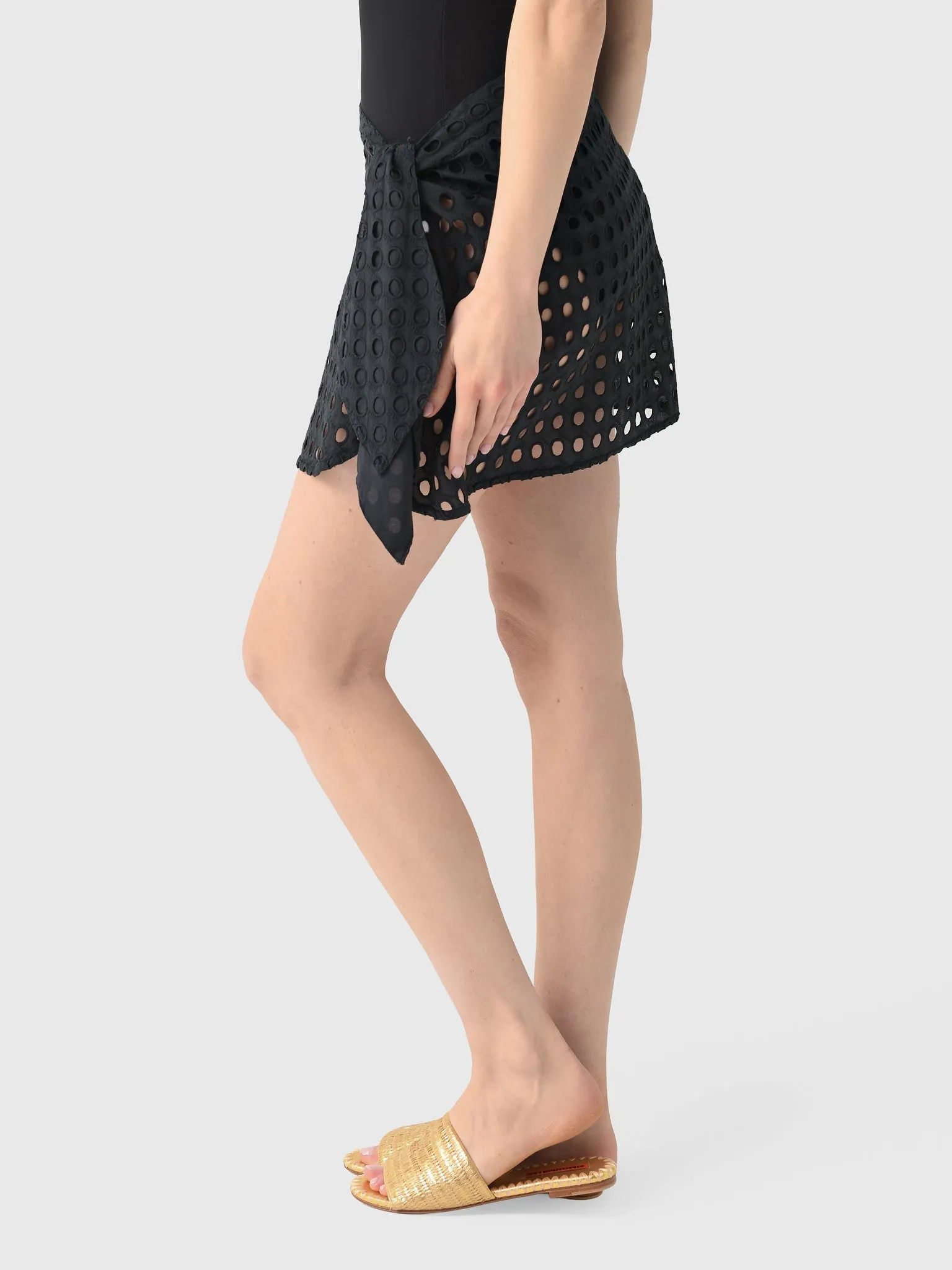 Solid & Striped Women's Eyelet Mini Pareo sold by Saint Bernard product image thumbnail 3