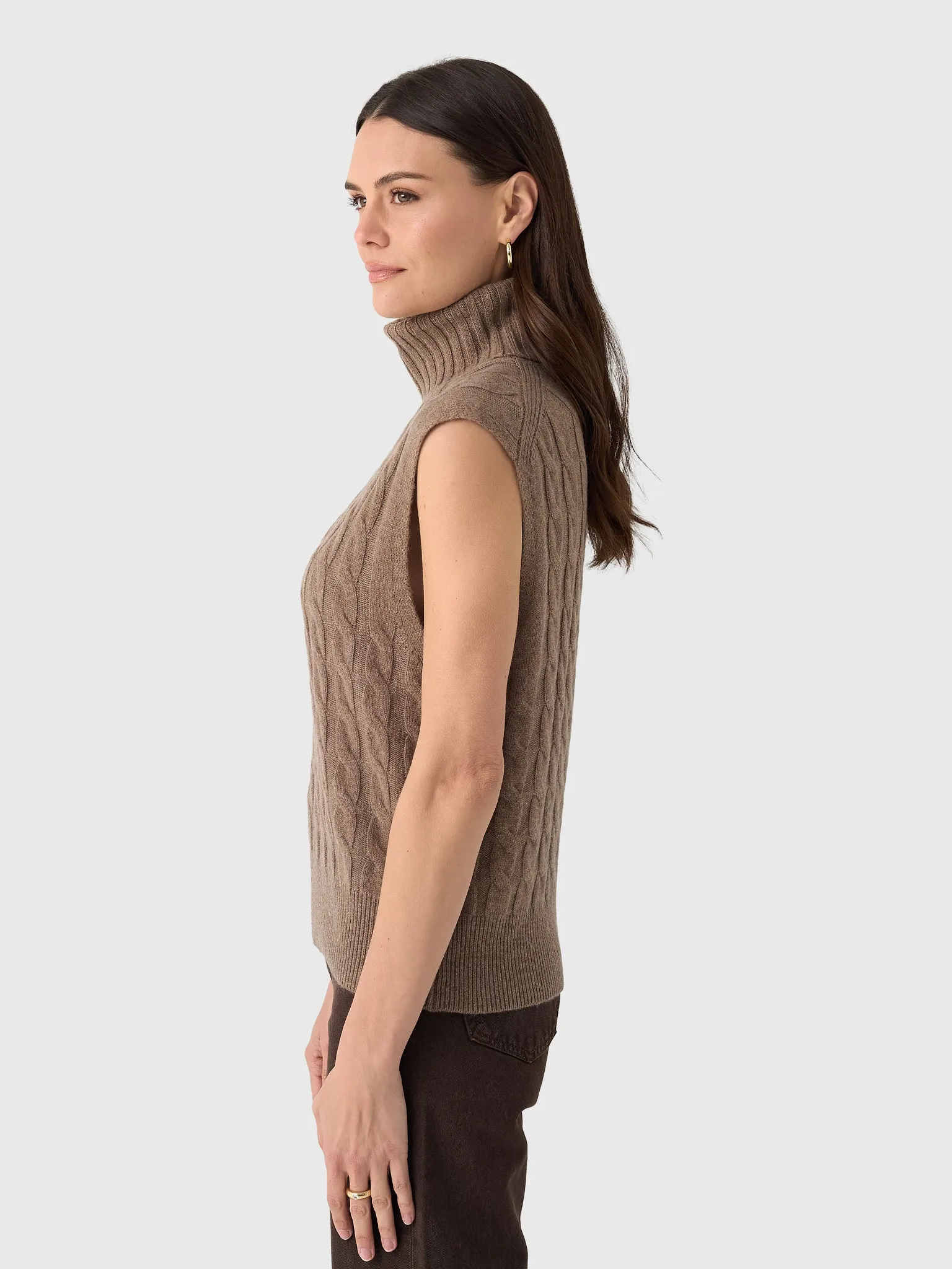 Vanessa Bruno Women's Georgia Sleeveless Sweater sold by Saint Bernard product image thumbnail 3