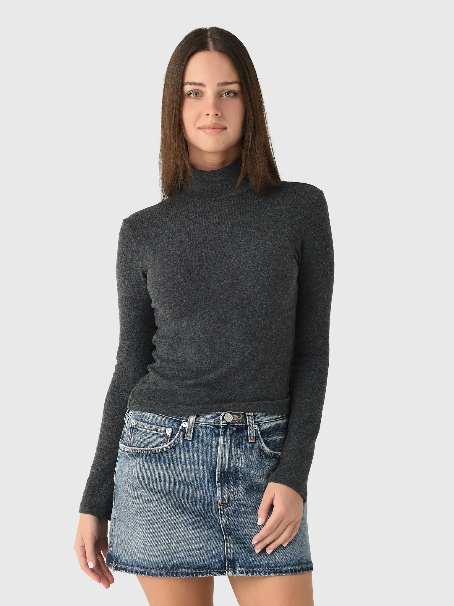 Leset Women's Lauren Long Sleeve Turtleneck sold by Saint Bernard