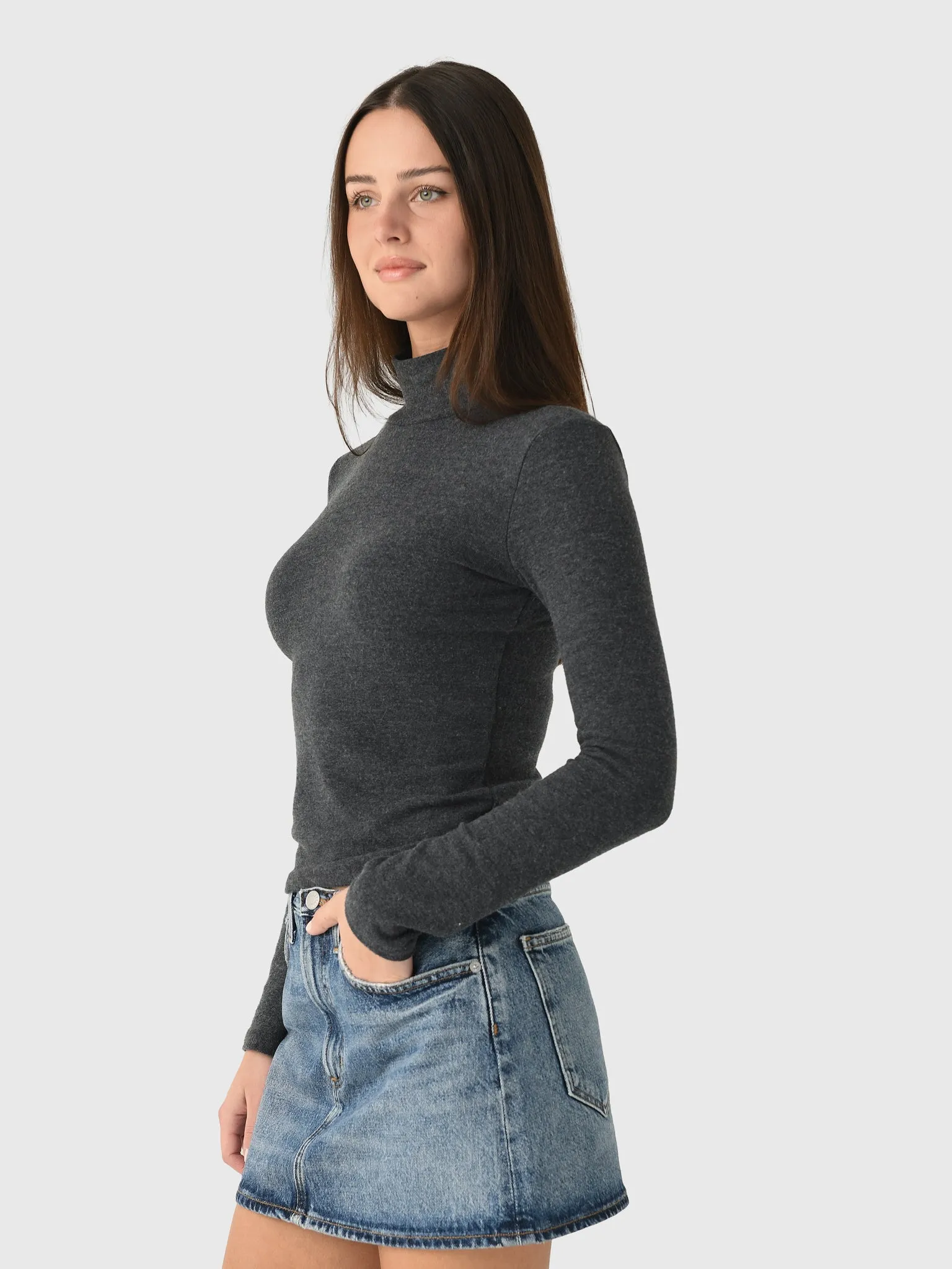 Leset Women's Lauren Long Sleeve Turtleneck sold by Saint Bernard product image thumbnail 3