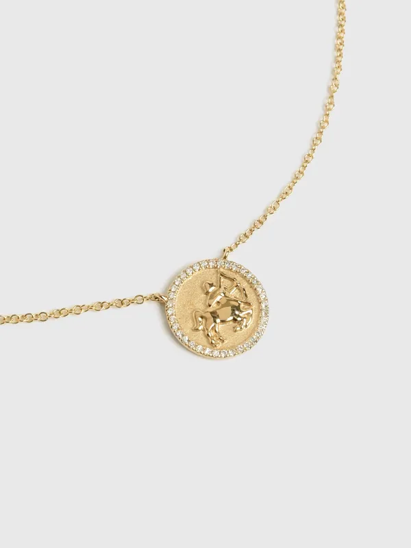 Francie B. Sagittarius Necklace made by Saint Bernard