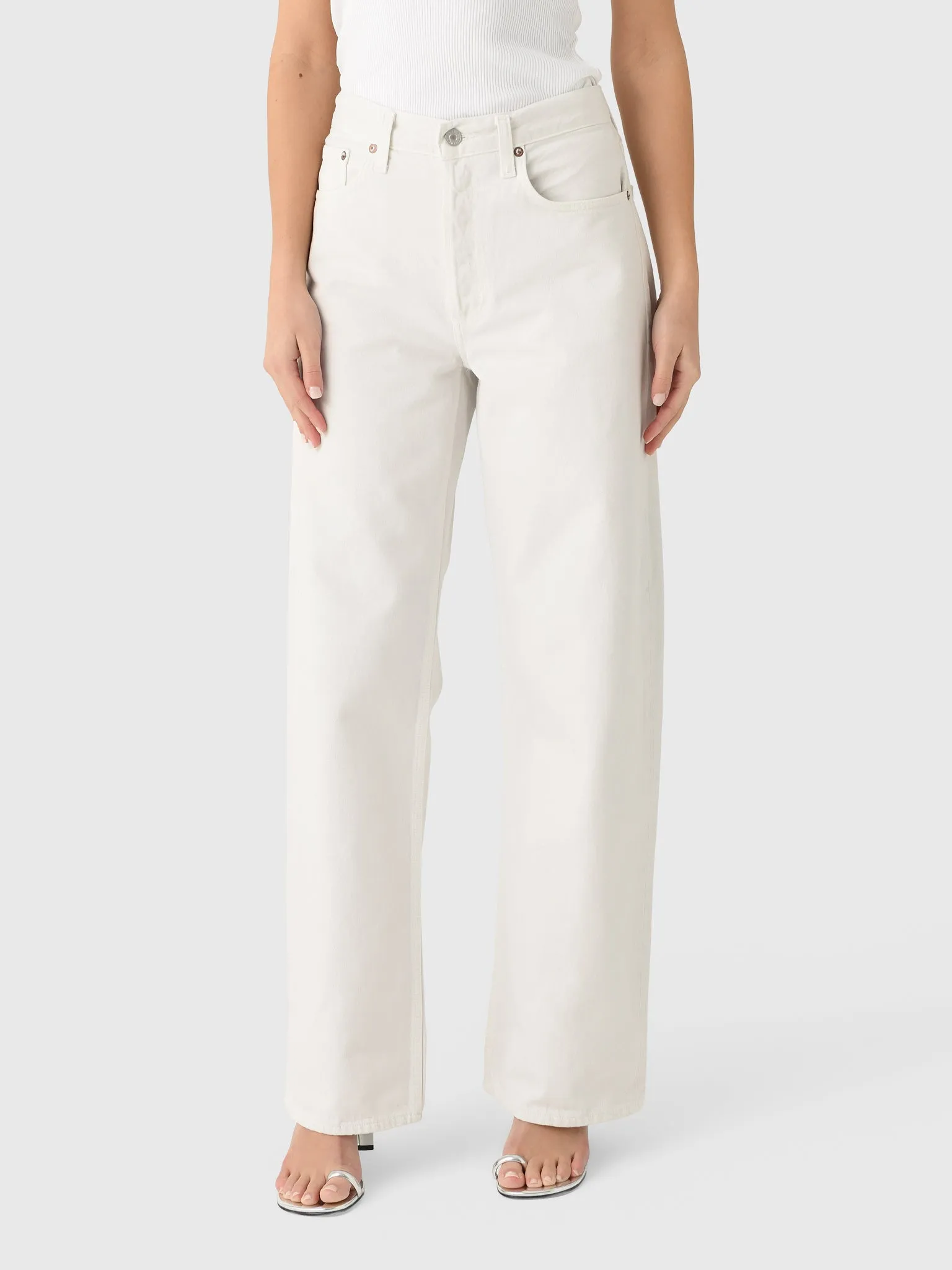 Agolde Women's Arc Wide Leg Jean sold by Saint Bernard