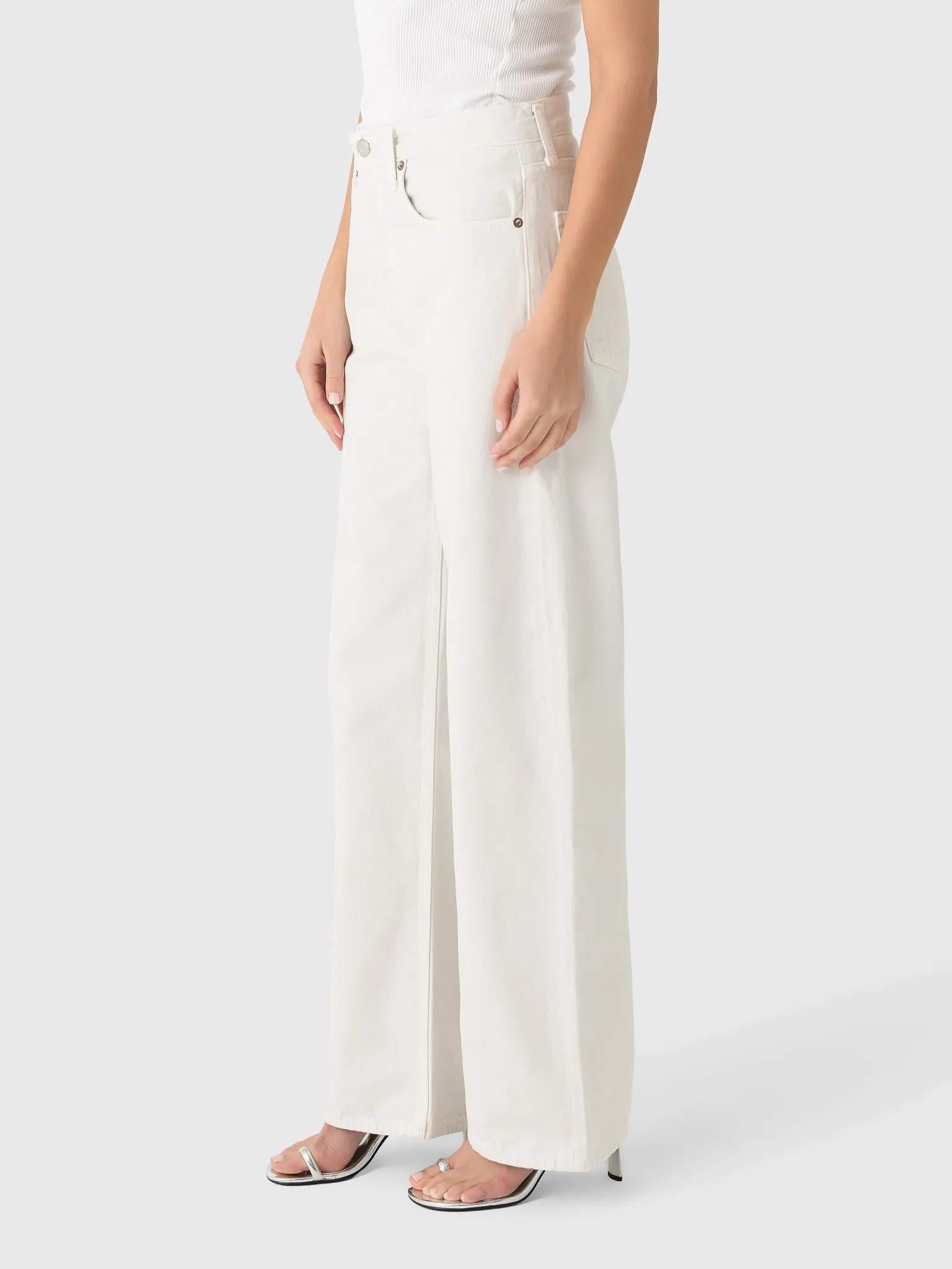 Agolde Women's Arc Wide Leg Jean sold by Saint Bernard product image thumbnail 3