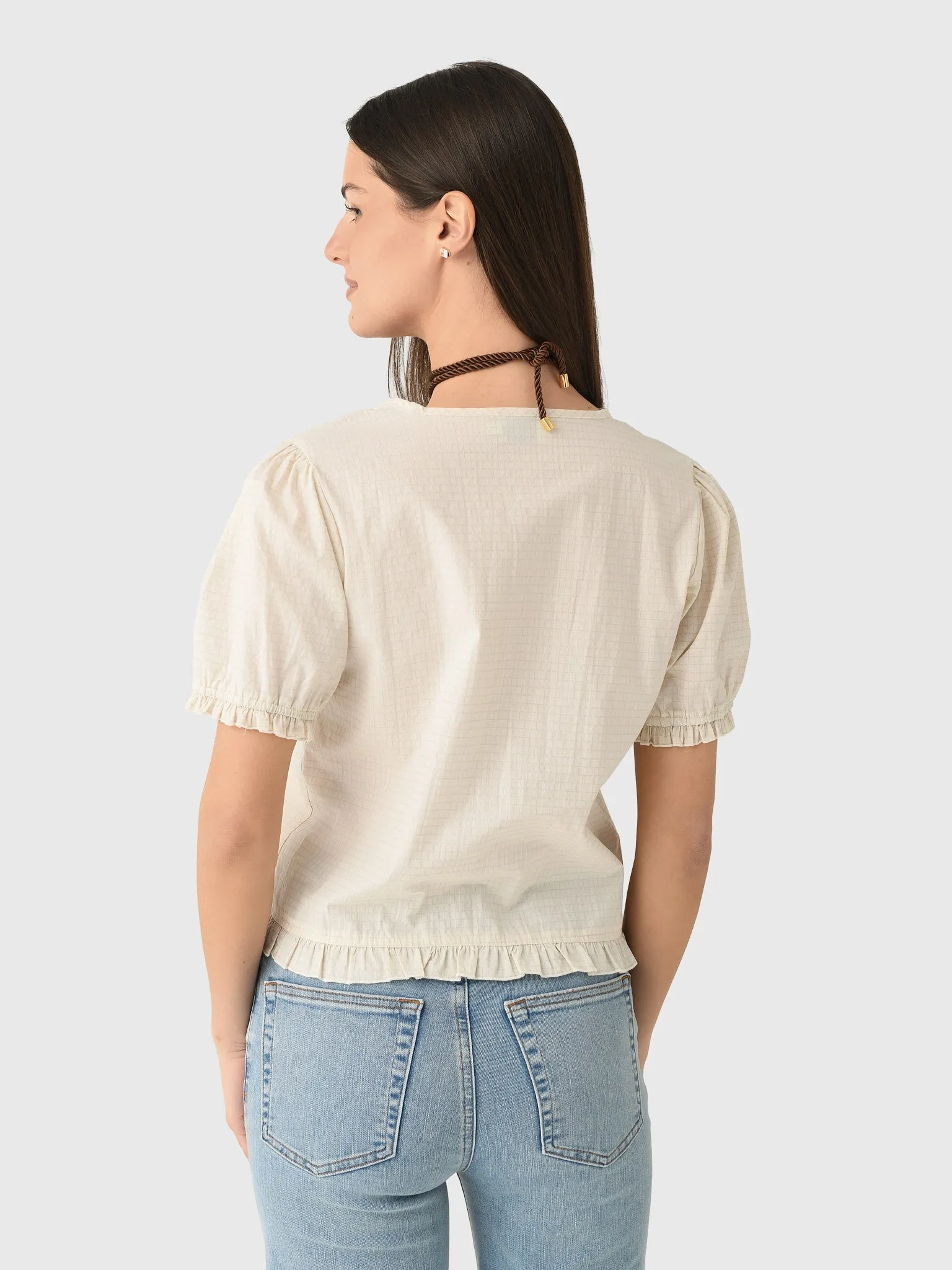 Deiji Studios Women's Pintuck Top sold by Saint Bernard product image thumbnail 4