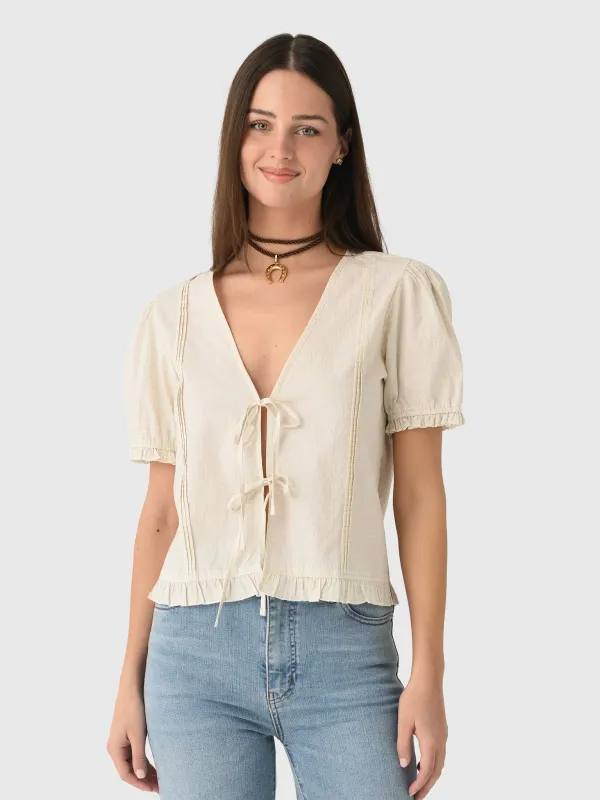 Deiji Studios Women's Pintuck Top sold by Saint Bernard