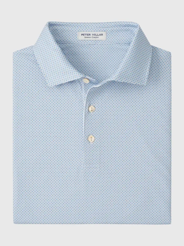 Peter Millar Crown Sport Men's Phoenix Performance Jersey Polo sold by Saint Bernard