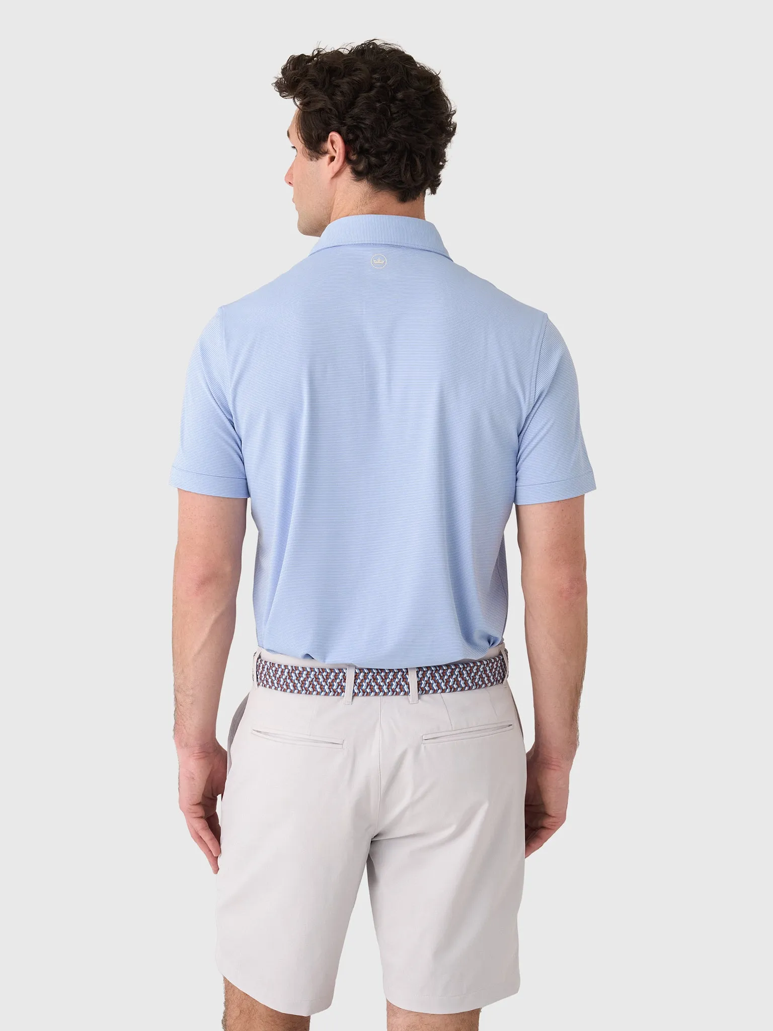 Peter Millar Crown Crafted Men's Treble Performance Jersey Polo sold by Saint Bernard product image thumbnail 3