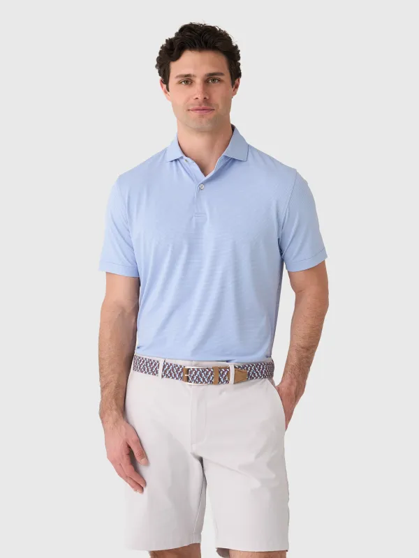 Peter Millar Crown Crafted Men's Treble Performance Jersey Polo sold by Saint Bernard