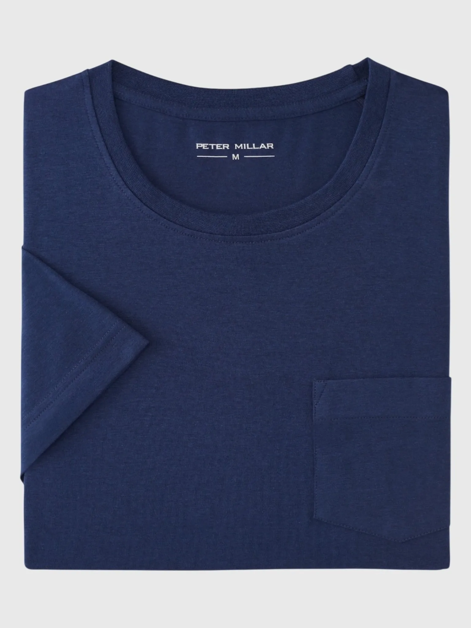 Peter Millar Crown Comfort Men's Short-Sleeve Pocket Tee sold by Saint Bernard