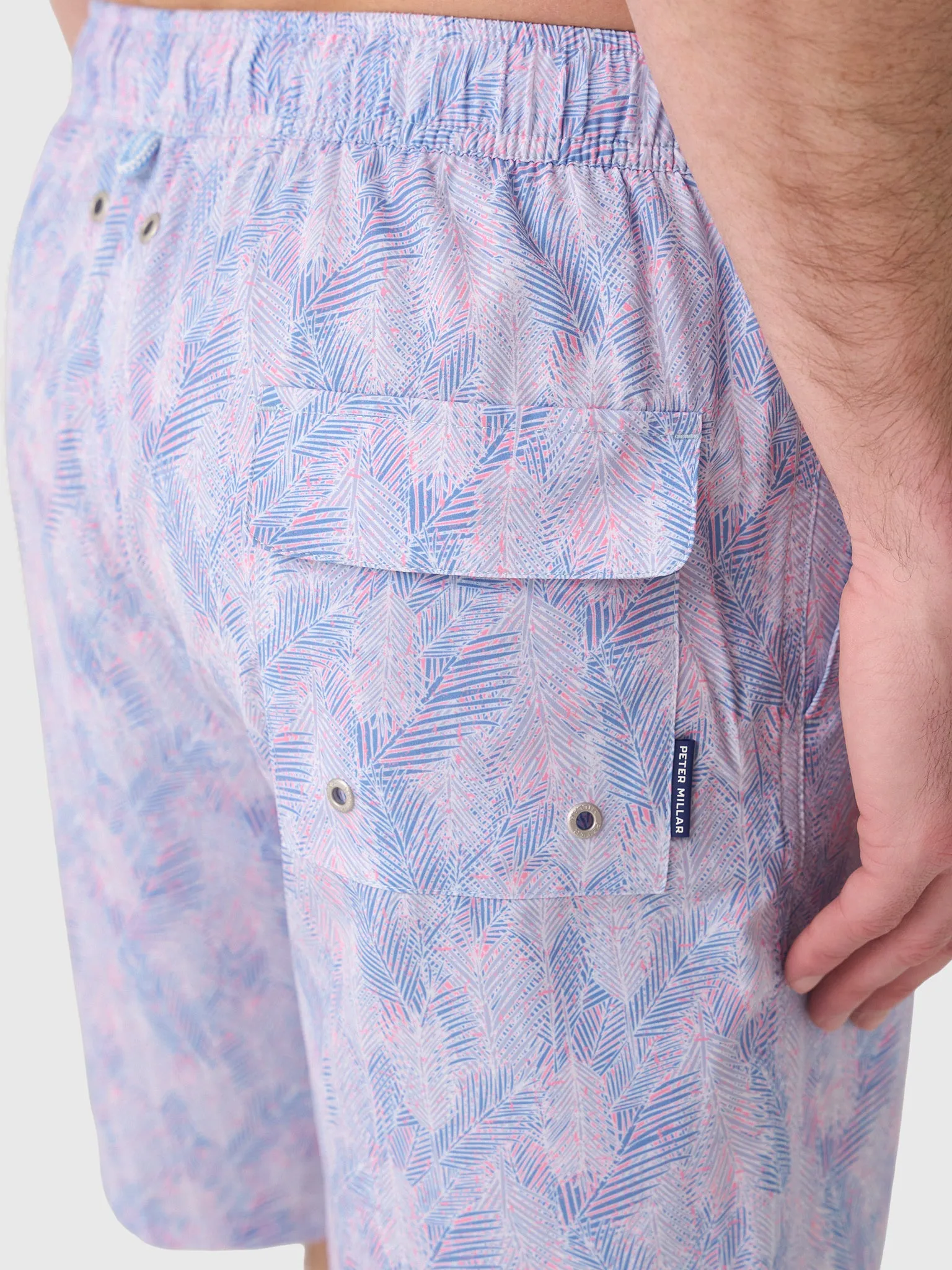 Peter Millar Crown Men's Sunset Palms Swim Trunk sold by Saint Bernard product image thumbnail 5