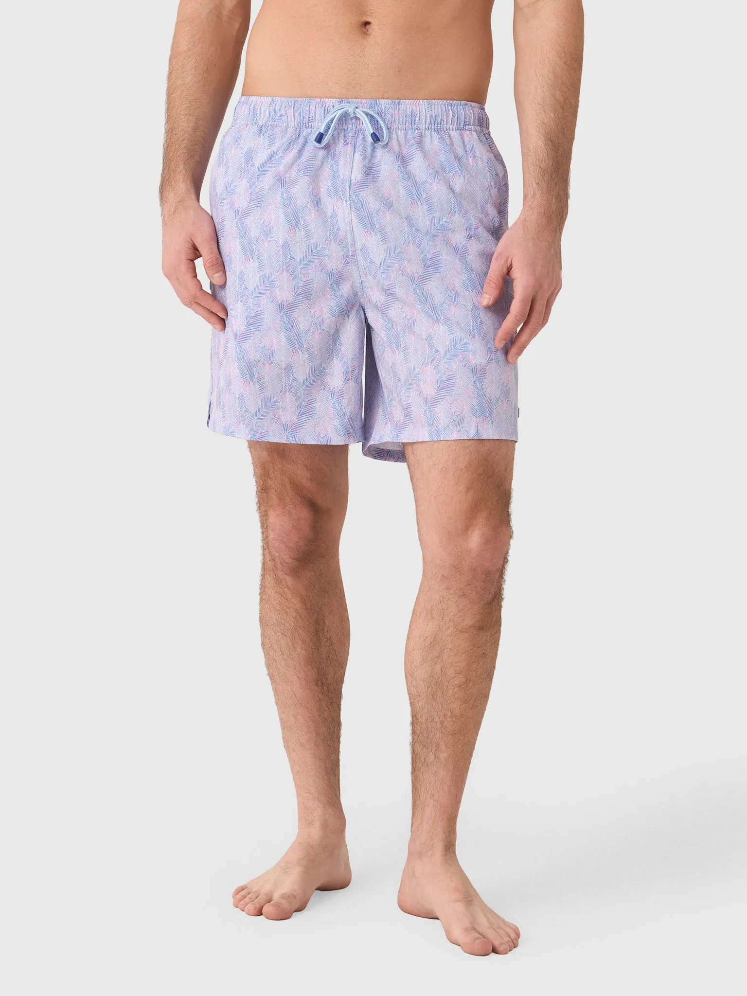 Peter Millar Crown Men's Sunset Palms Swim Trunk sold by Saint Bernard